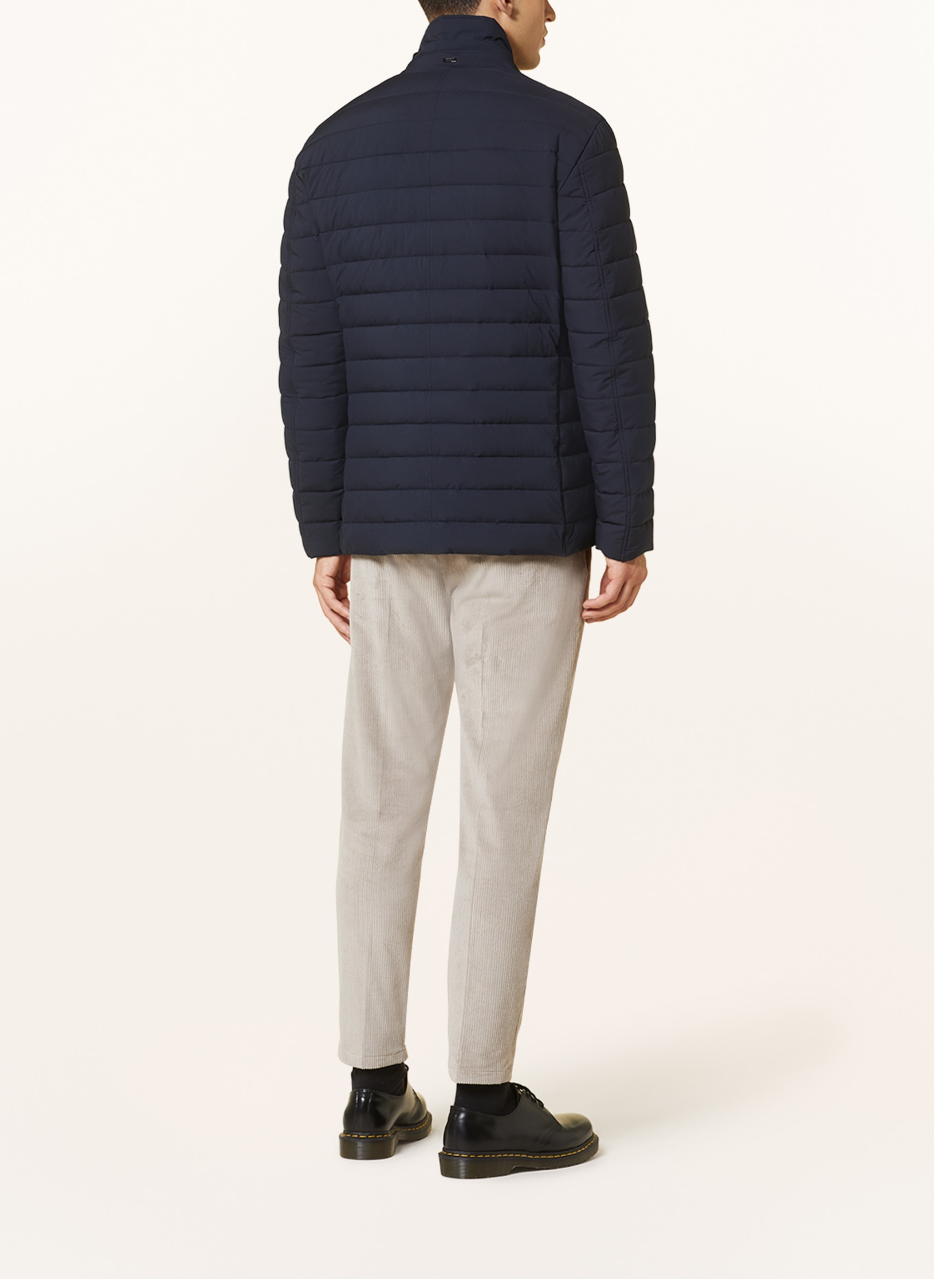 HACKETT LONDON Quilted jacket, Color: DARK BLUE (Image 3)