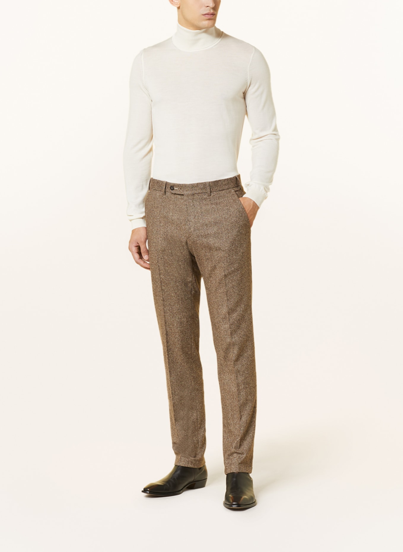 DIGEL Trousers SERGIO modern fit, Color: BROWN (Image 3)