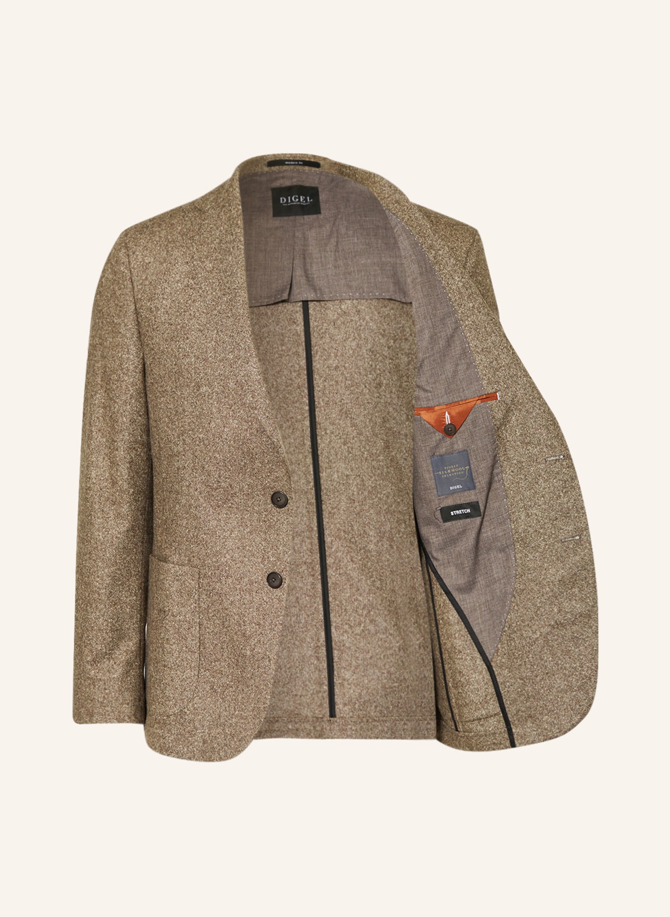DIGEL Suit jacket EDWARD Regular Fit, Color: 32 BRAUN (Image 4)