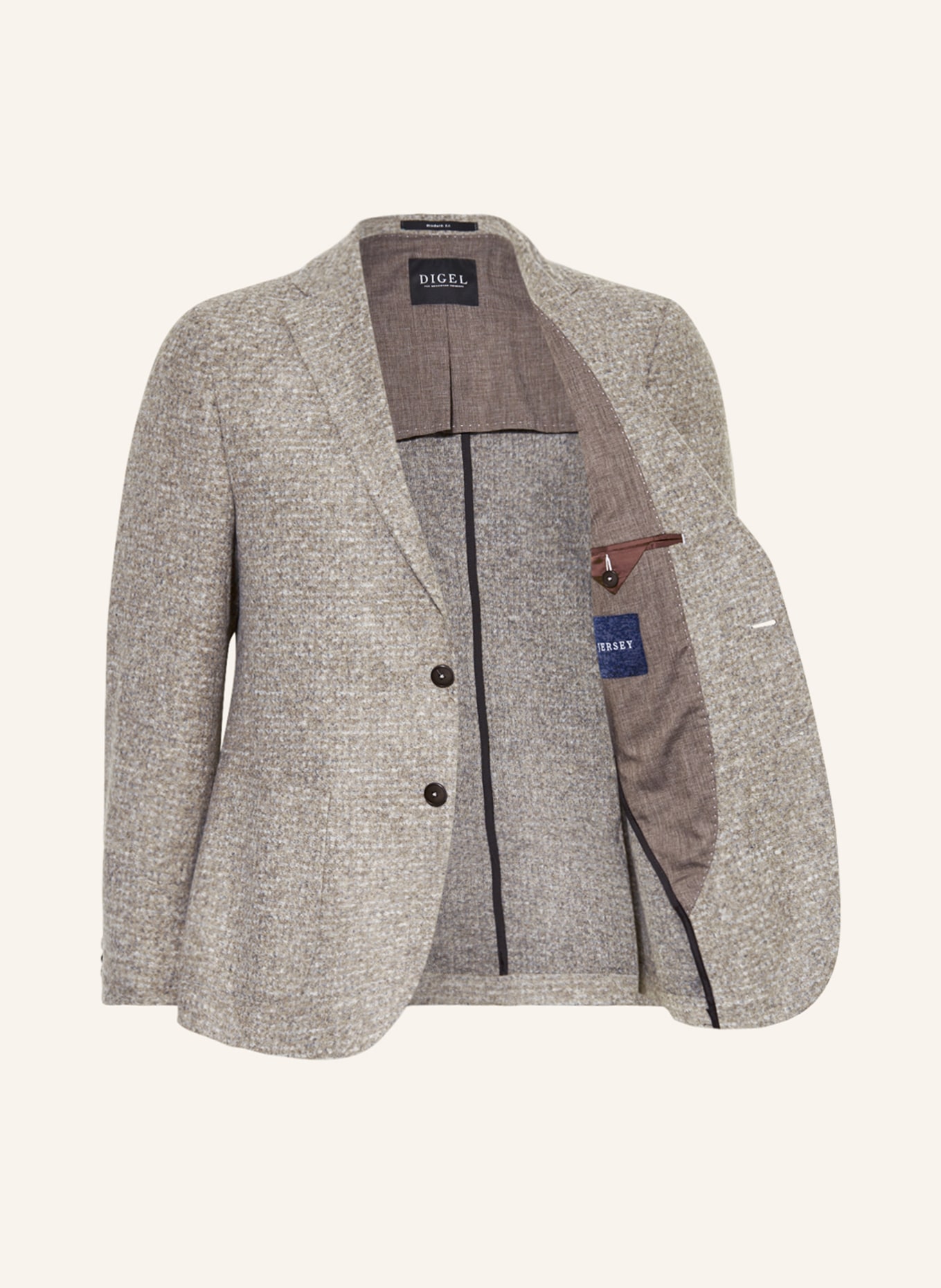 DIGEL Tailored jacket EDWARD Modern Fit, Color: WHITE/ BEIGE (Image 4)