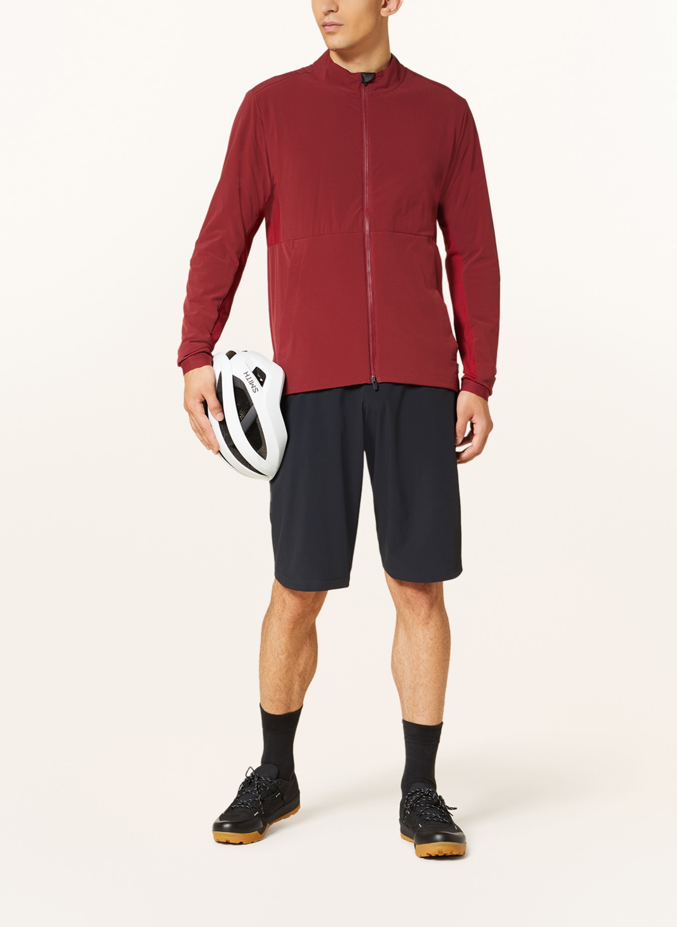 SPECIALIZED Thermal cycling jacket TRAIL ALPHA®, Color: DARK RED (Image 2)