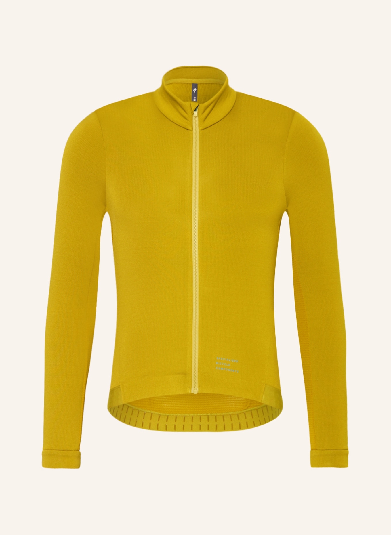 SPECIALIZED Cycling jersey PRIME POWER, Color: DARK YELLOW (Image 1)