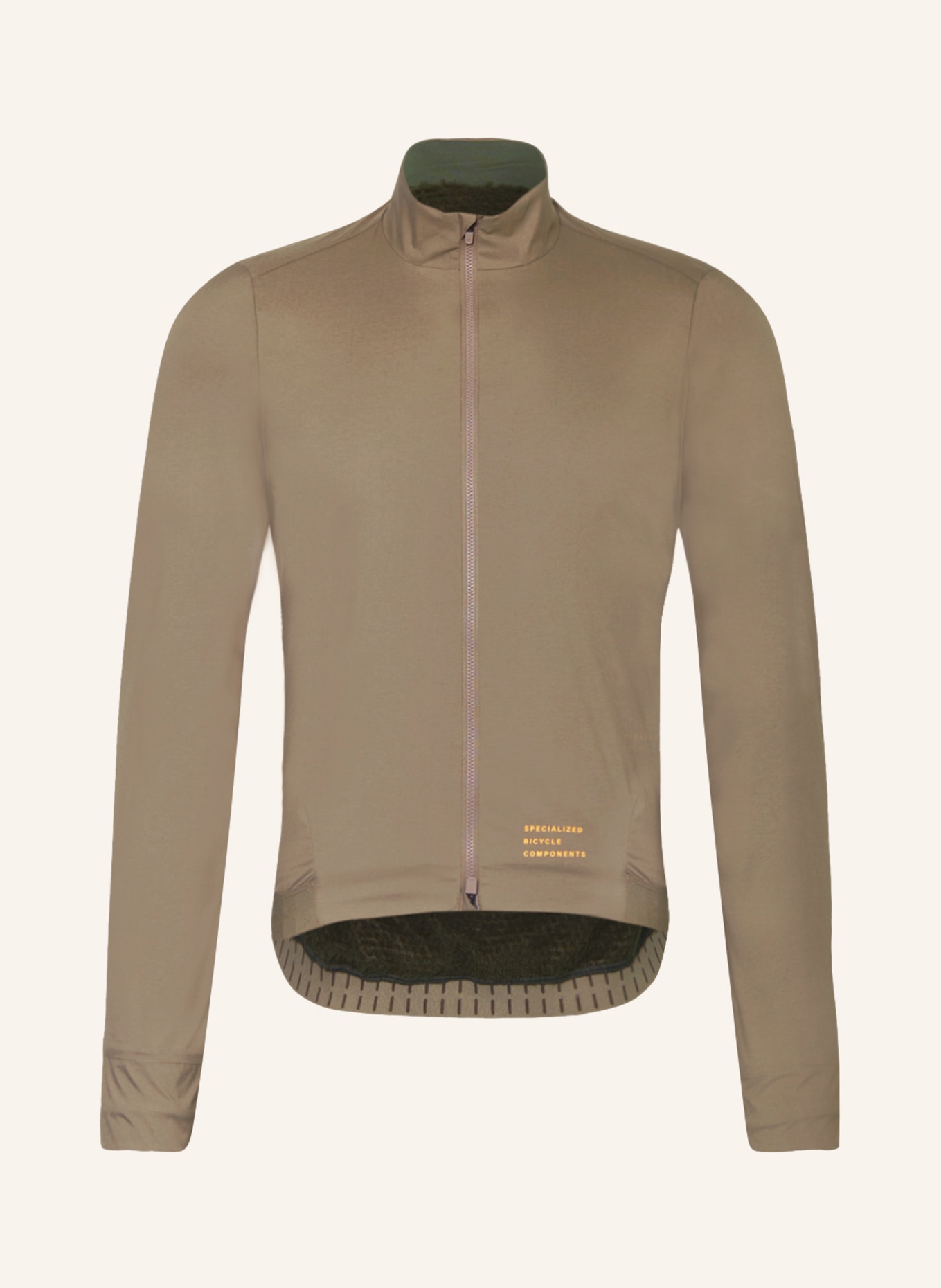 SPECIALIZED Cycling jacket PRIME ALPHA®, Color: TAUPE (Image 1)