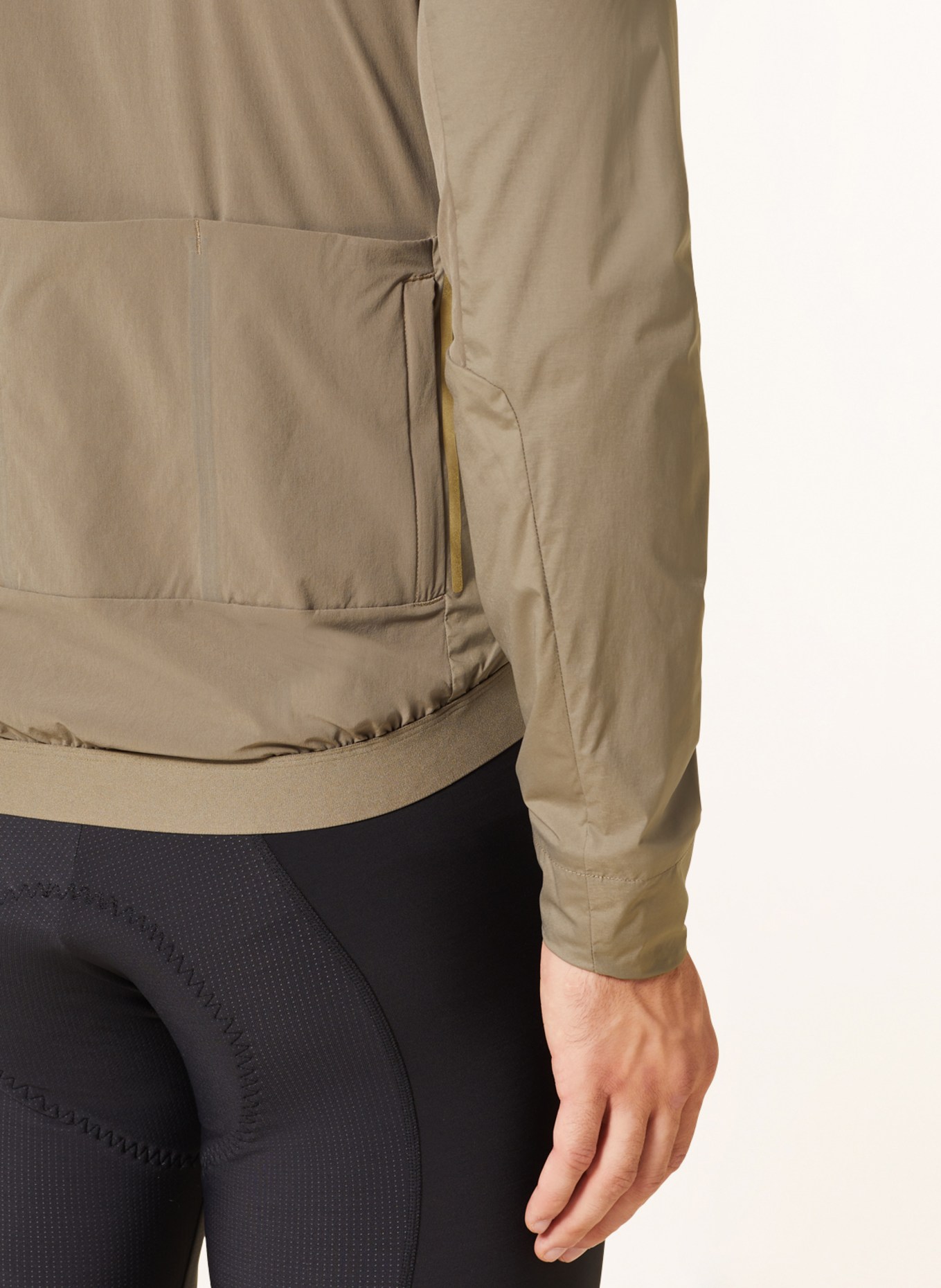 SPECIALIZED Cycling jacket PRIME ALPHA®, Color: TAUPE (Image 4)