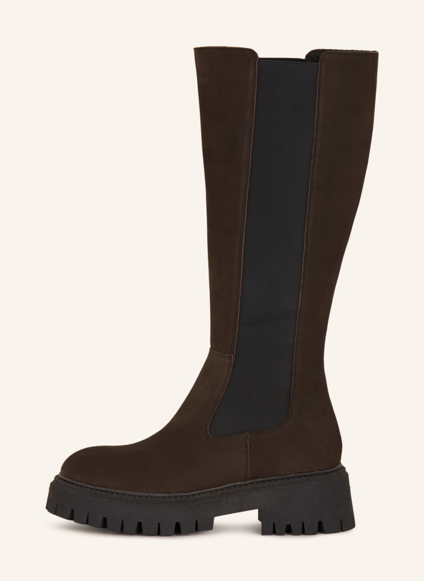 MRS & HUGS Platform boots, Color: DARK BROWN (Image 4)