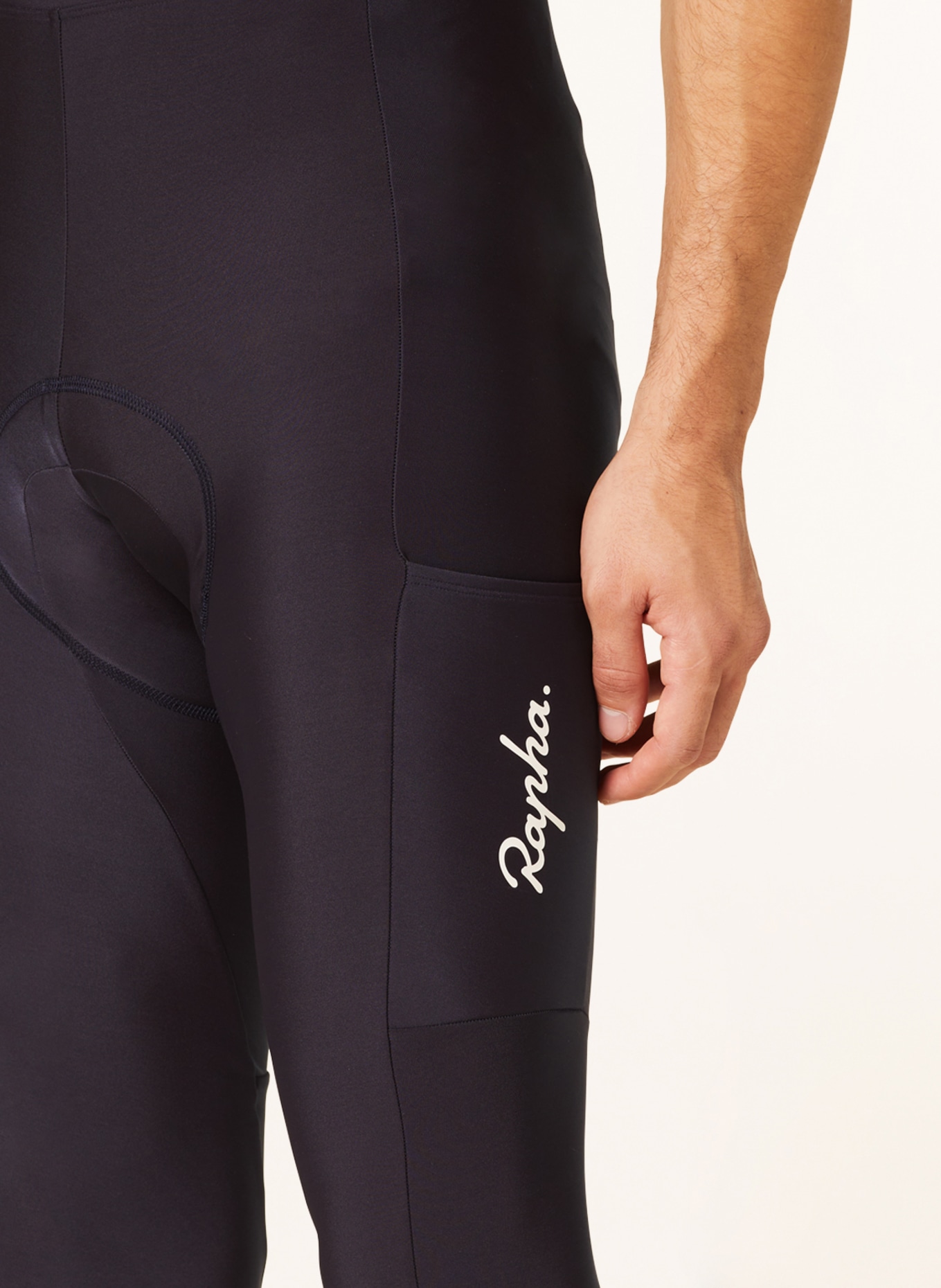 Rapha Cycling shorts CORE with straps and padded insert, Color: DARK BLUE/ BLUE (Image 5)
