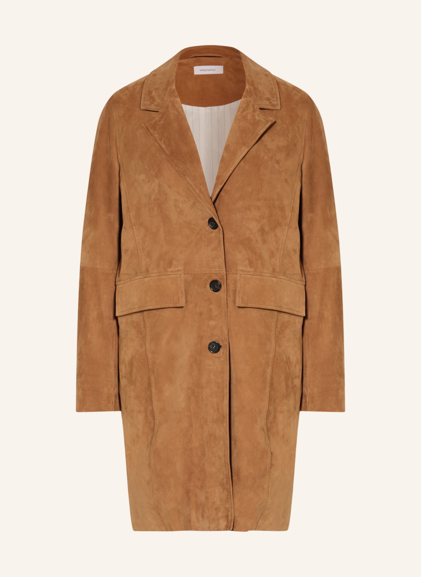 darling harbour Leather coat, Color: COGNAC (Image 1)