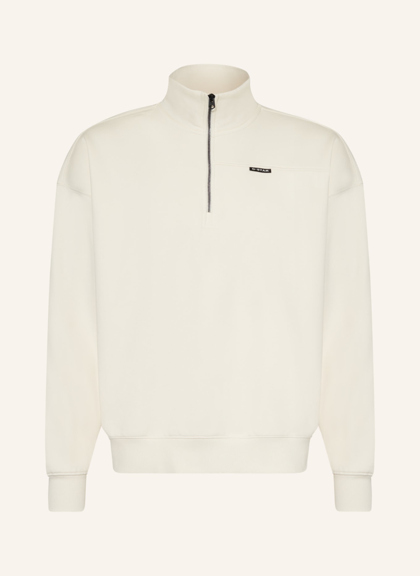 Half and half color sweatshirt store