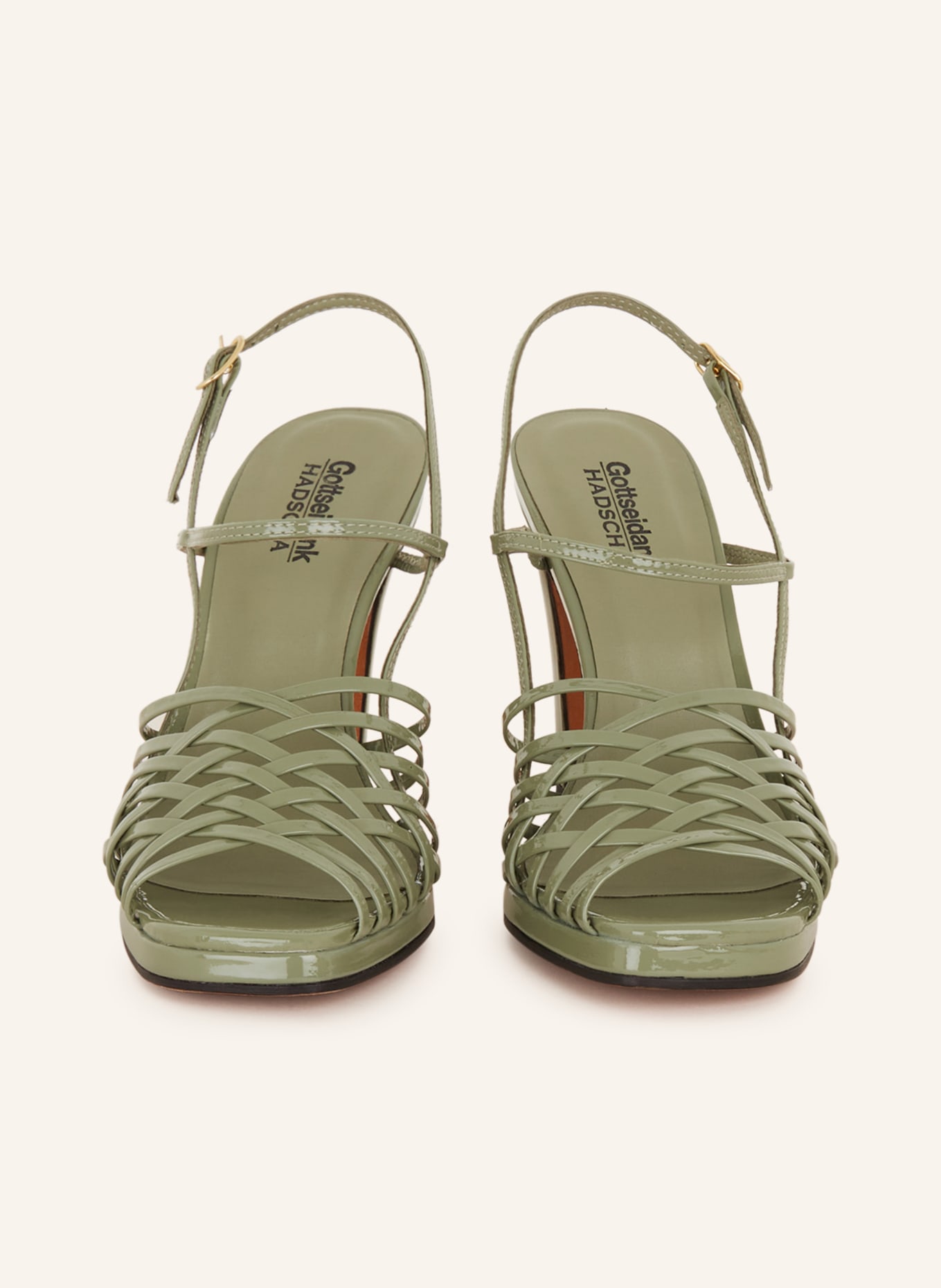 Gottseidank Sandals AUGUSTENSTRASSE, Color: GREEN (Image 3)