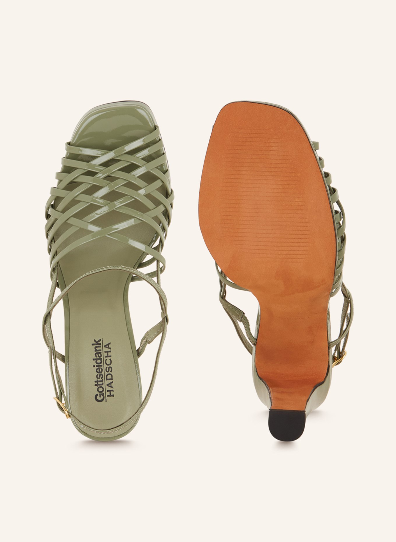 Gottseidank Sandals AUGUSTENSTRASSE, Color: GREEN (Image 5)