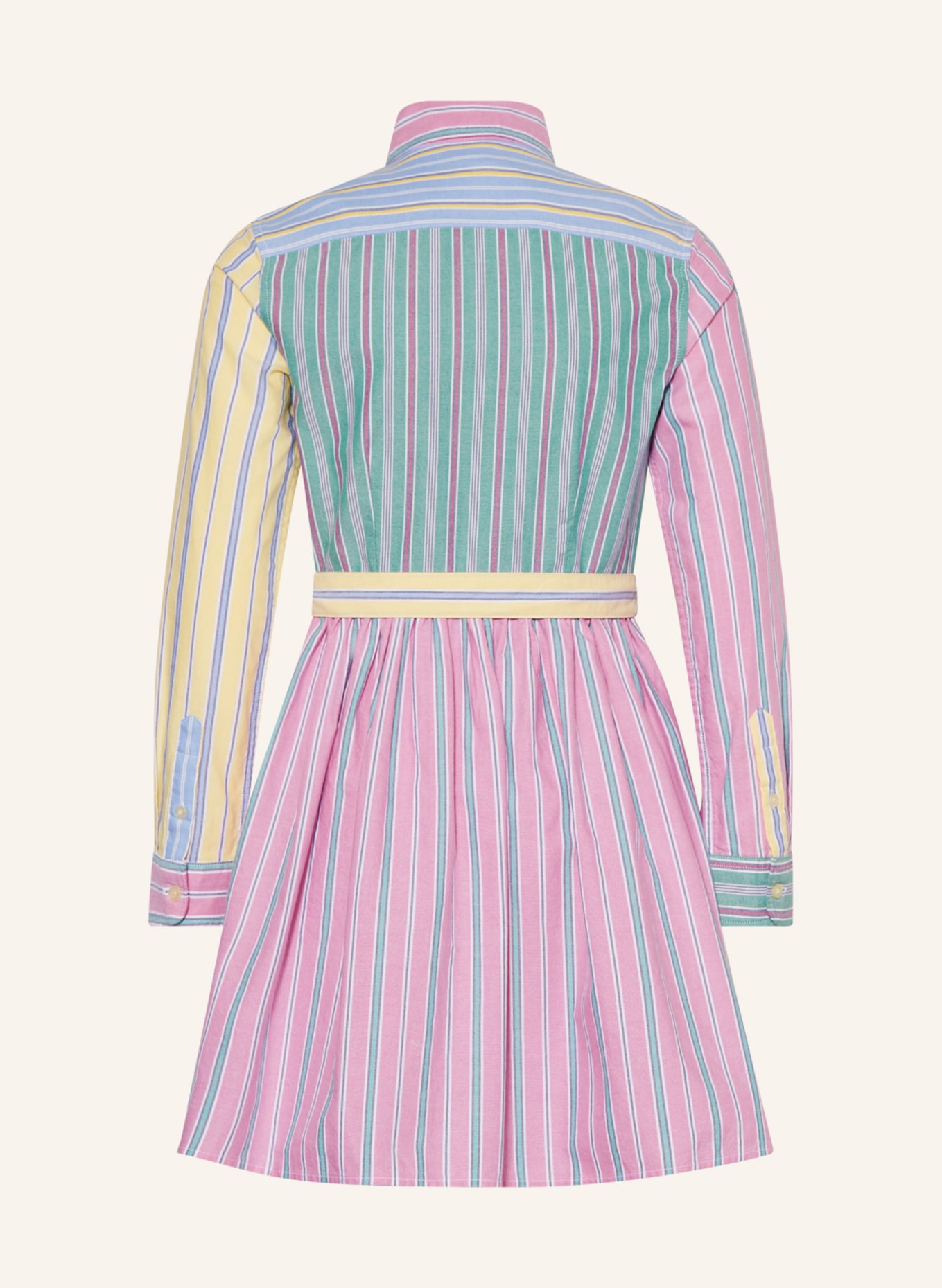 POLO RALPH LAUREN Sukienka koszulowa, Kolor: RÓŻOWY/ JASNOZIELONY (Obrazek 2)