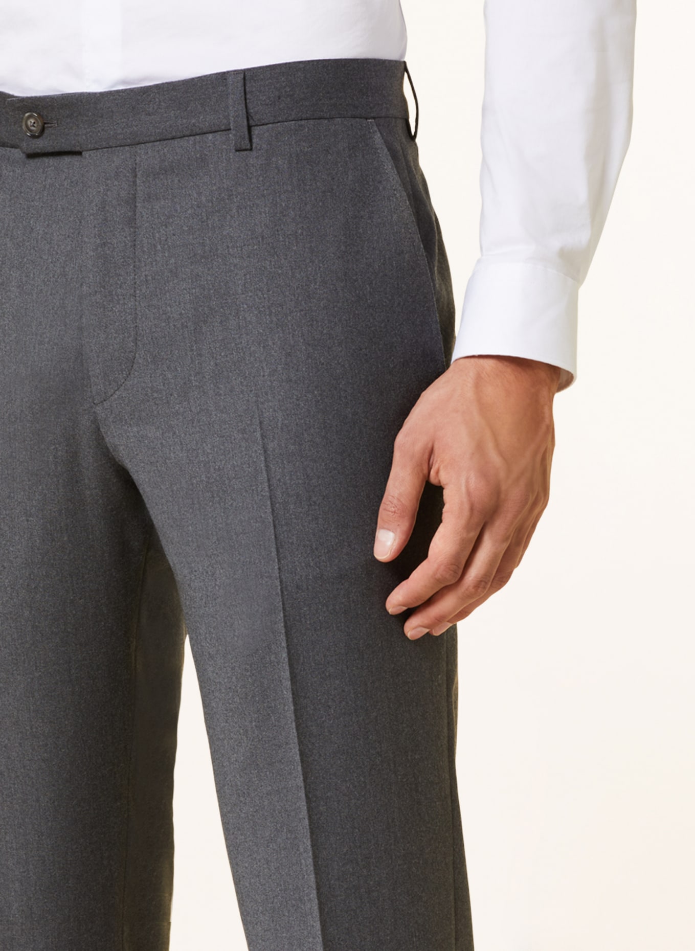 SAND COPENHAGEN Oblekové kalhoty CRAIG Modern Fit, Barva: 170 Light Grey (Obrázek 6)