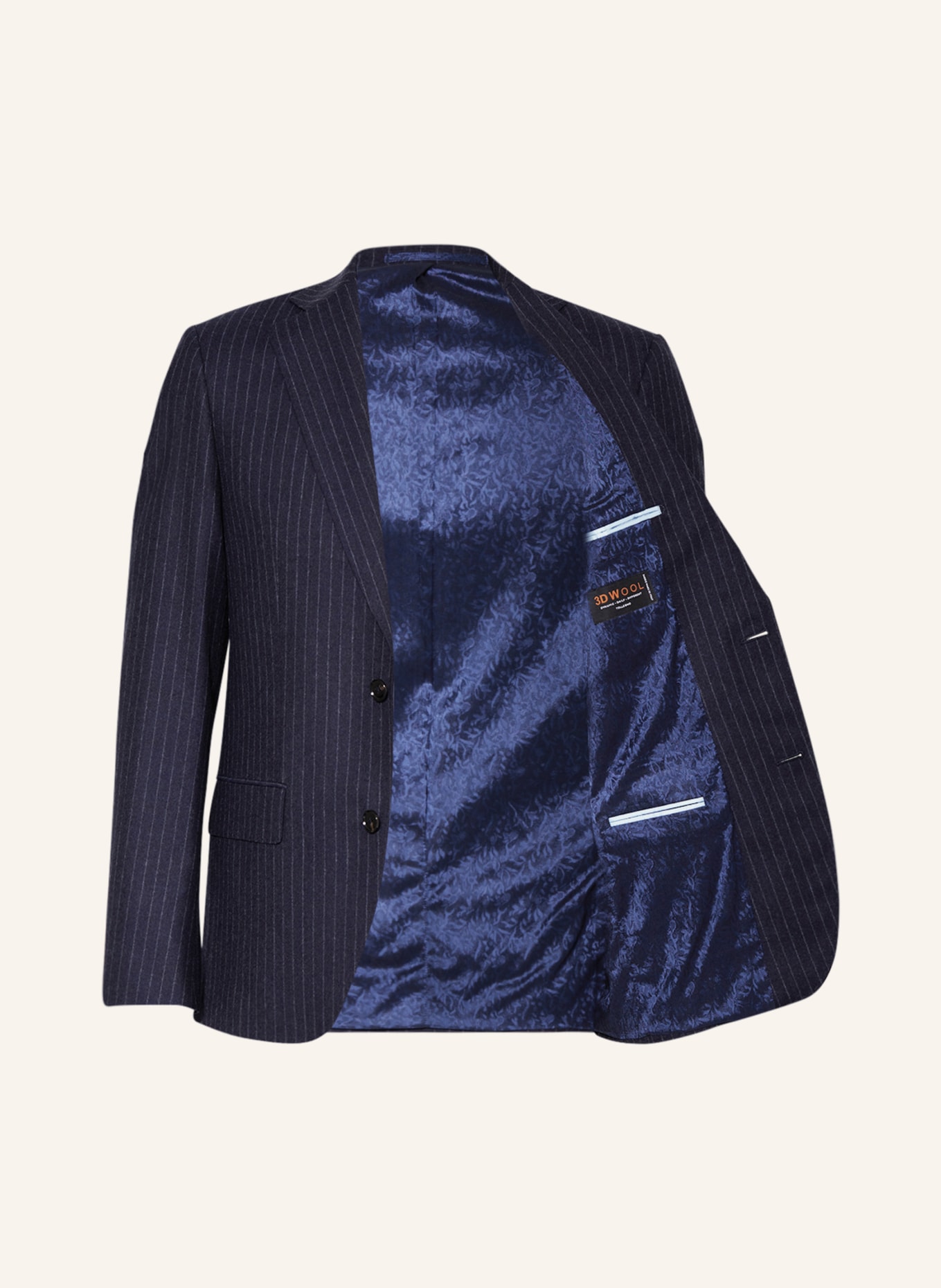 SAND COPENHAGEN Oblekové sako STAR NAPOLI Modern Fit, Barva: 590 NAVY (Obrázek 4)