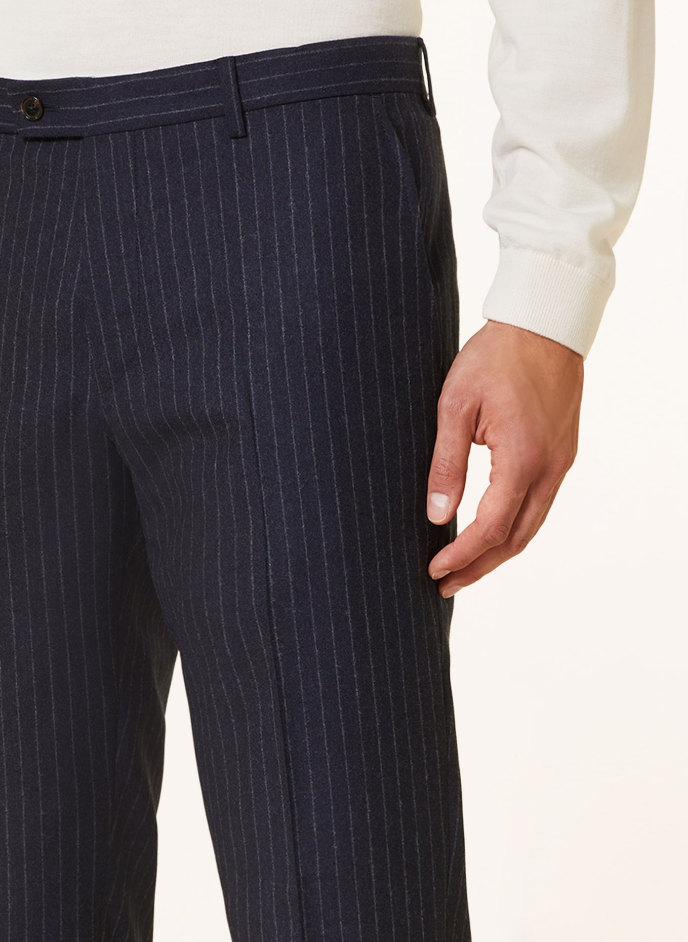 SAND COPENHAGEN Oblekové kalhoty CRAIG Modern Fit, Barva: 590 NAVY (Obrázek 6)