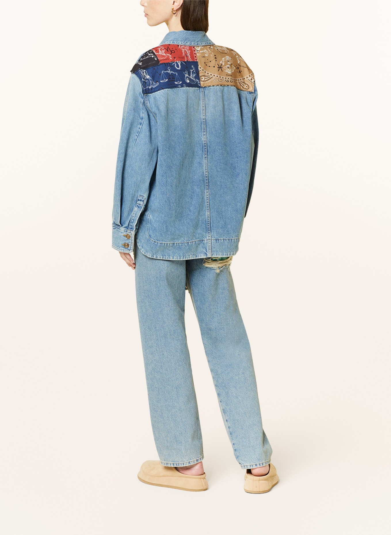 ALANUi Jeans-Overjacket THE TWELVE SIGNS, Farbe: 4484 LIGHT BLUE (Bild 3)