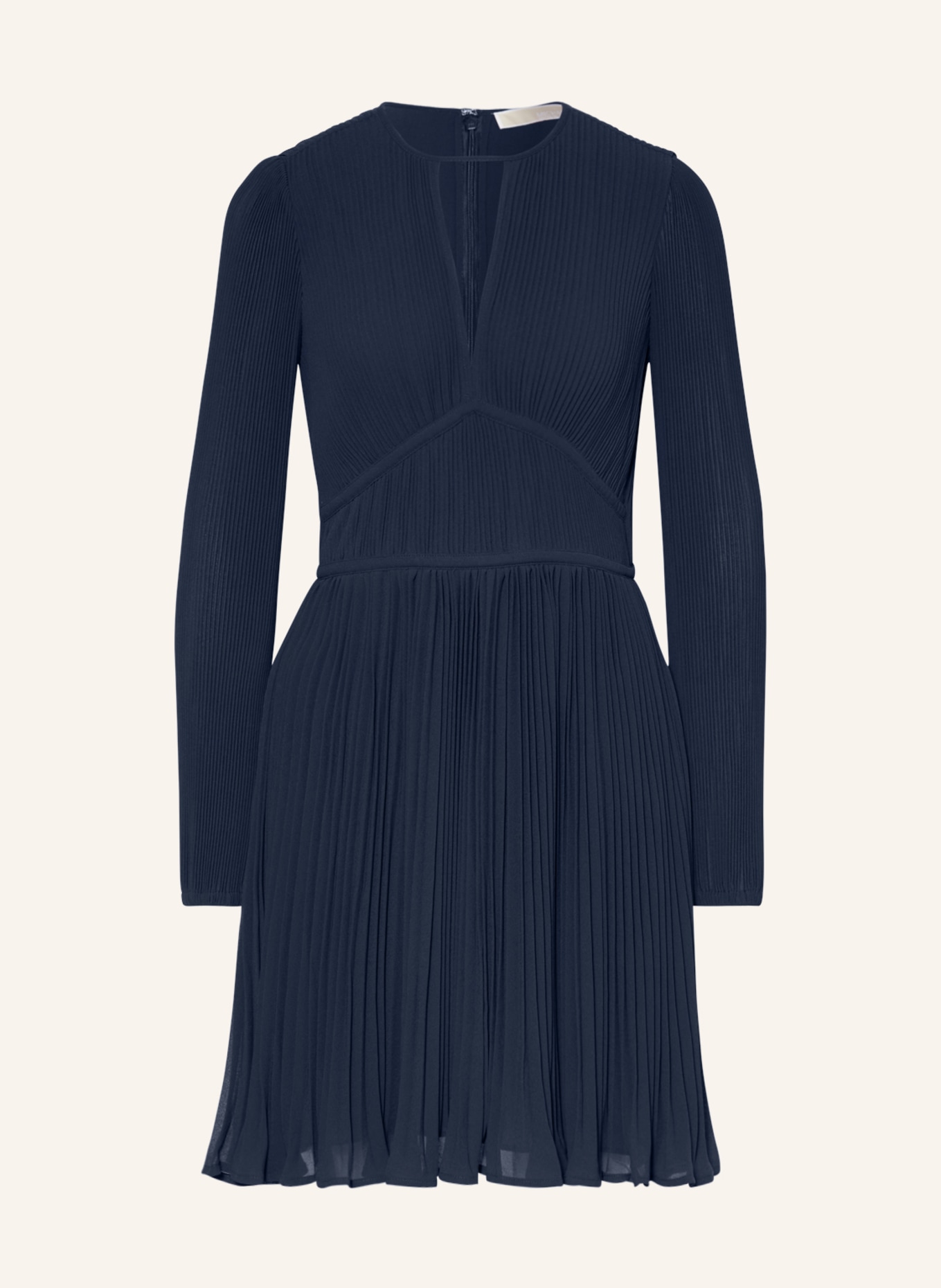 MICHAEL KORS Pleated dress, Color: DARK BLUE (Image 1)