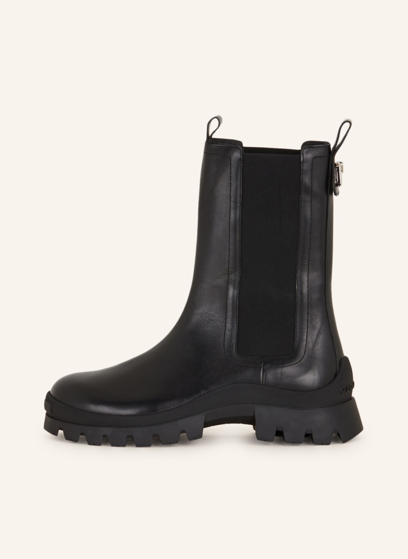 DSQUARED2 Chelsea boots, Color: BLACK (Image 4)
