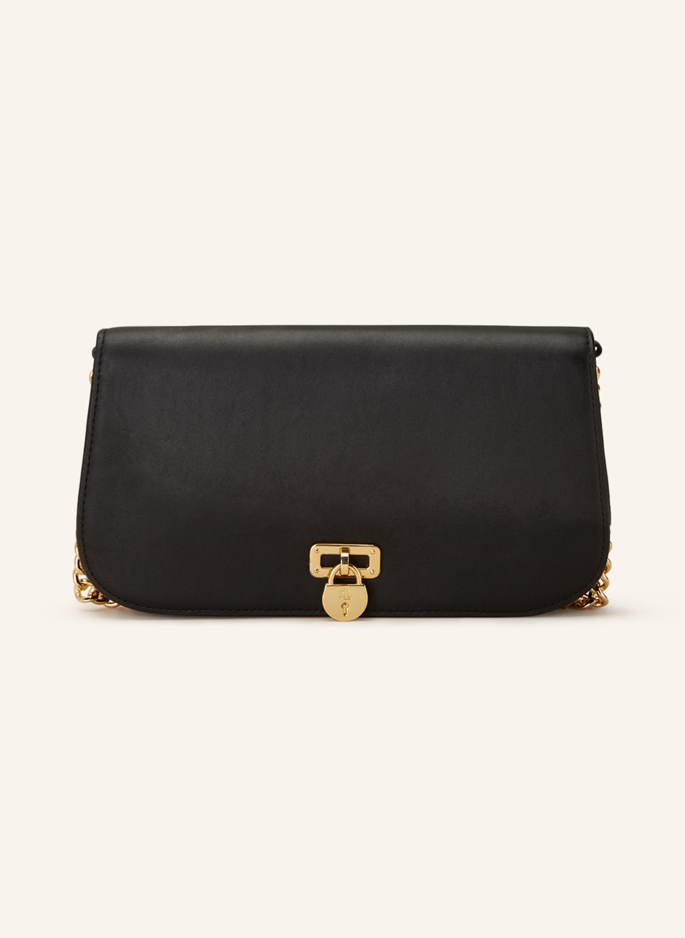 Lauren ralph lauren black best sale purse