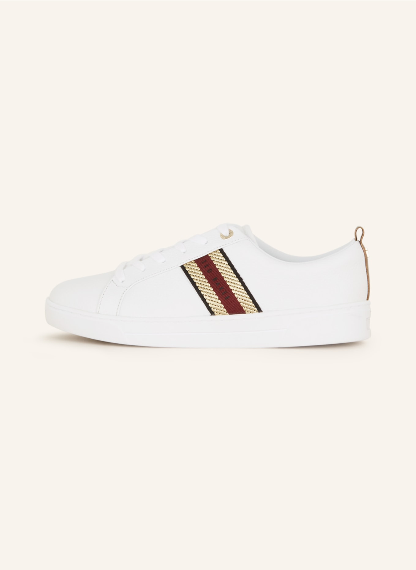 TED BAKER Sneakers BAILY, Color: WHITE/ BLACK/ DARK RED (Image 4)