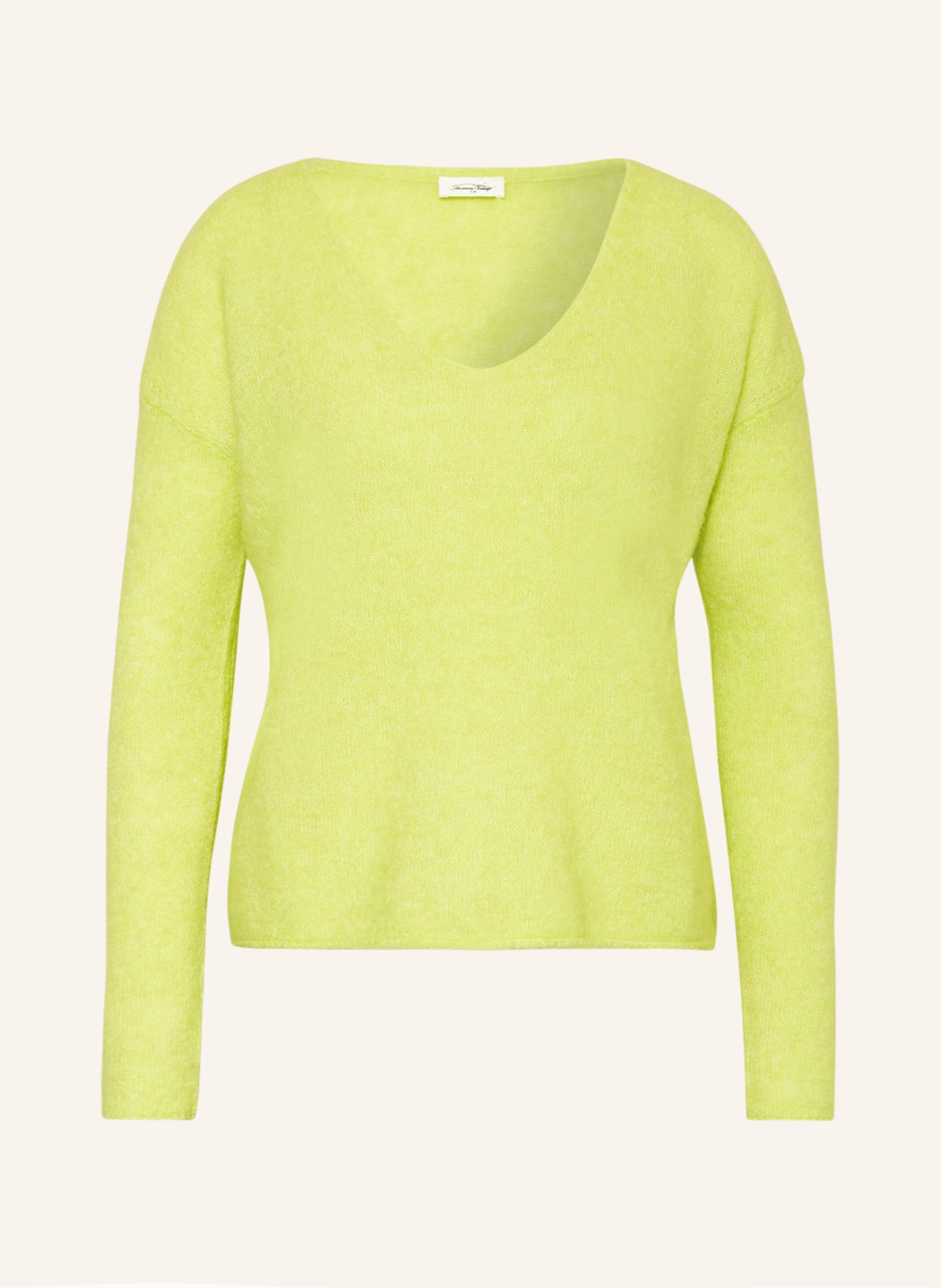 American Vintage Sweter TYJI, Kolor: JASNOZIELONY (Obrazek 1)