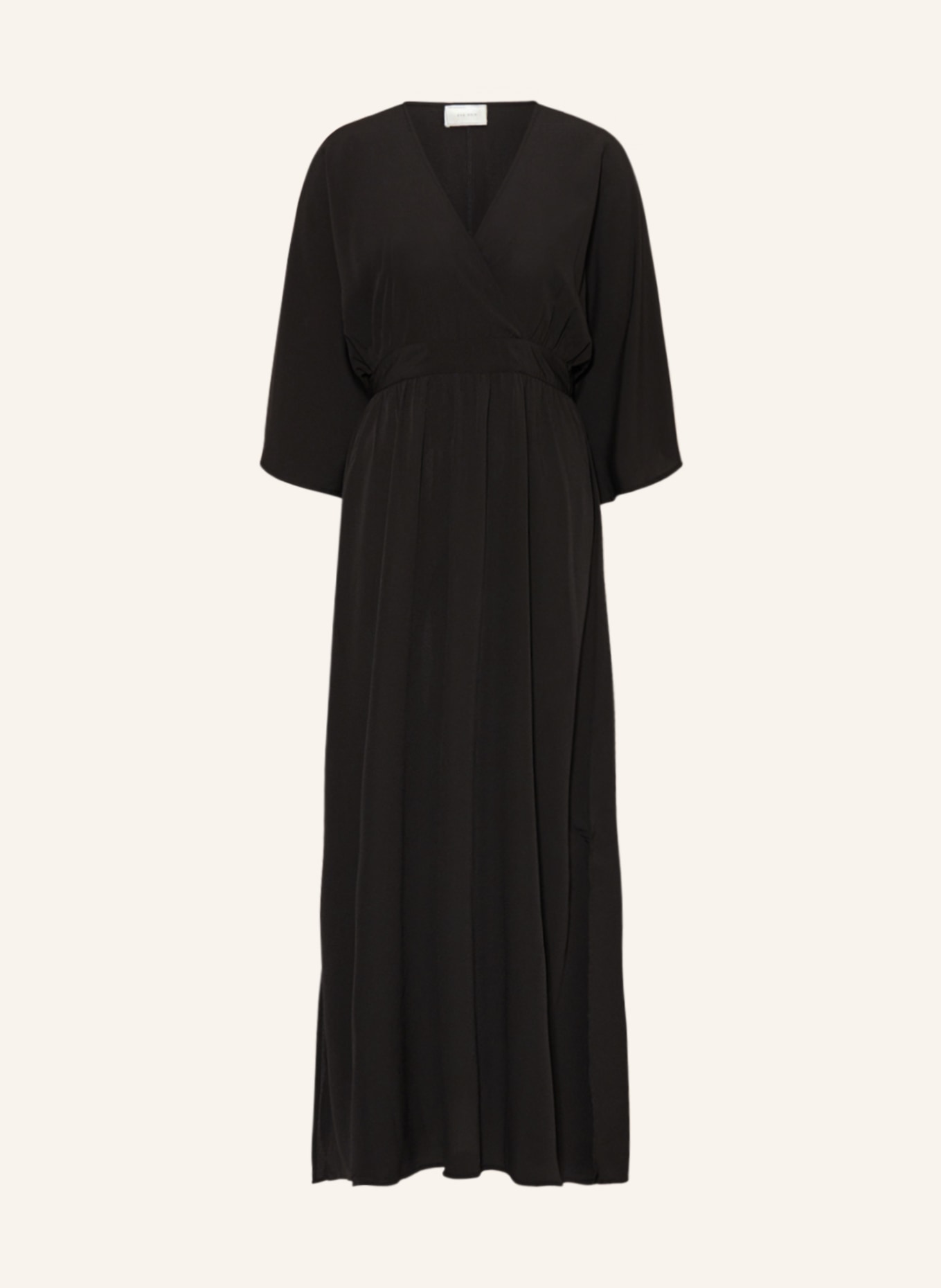 NEO NOIR Dress REVE with 3/4 sleeves, Color: BLACK (Image 1)