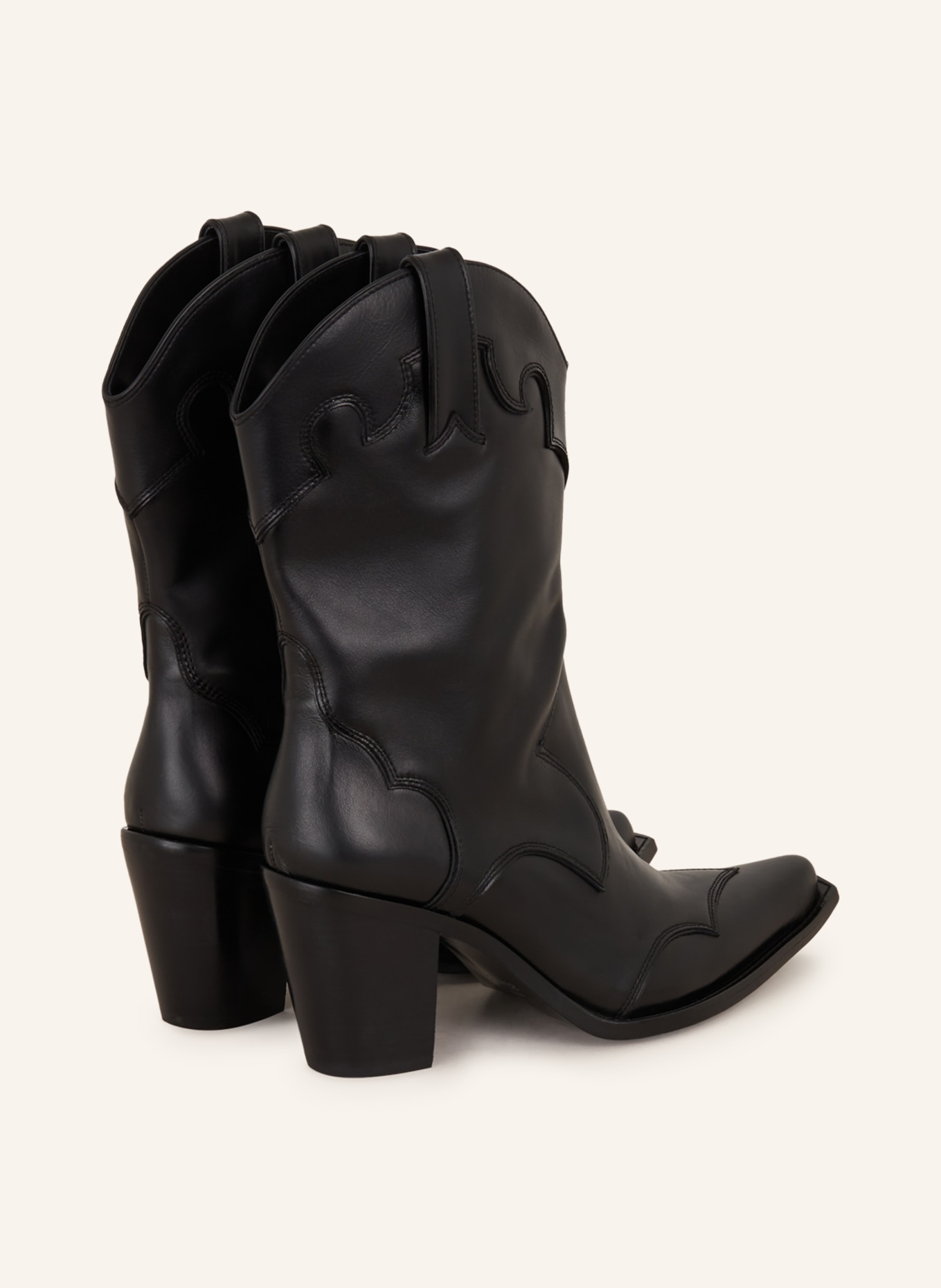 FREE LANCE Cowboy Boots ANDY 80, Color: BLACK (Image 2)