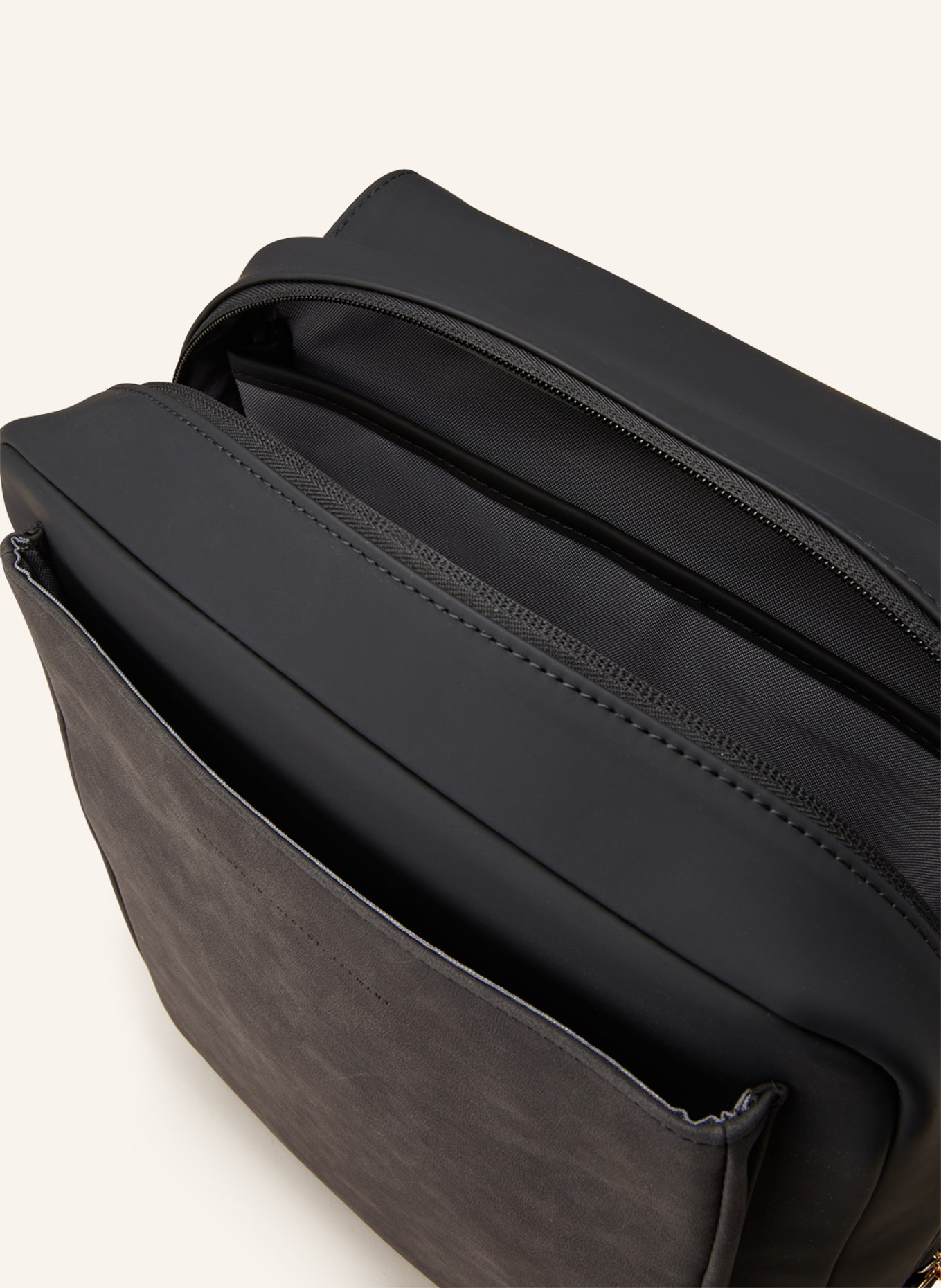 KAPTEN & SON Backpack TROMSO 9 l with laptop compartment, Color: BLACK/ DARK GRAY (Image 3)