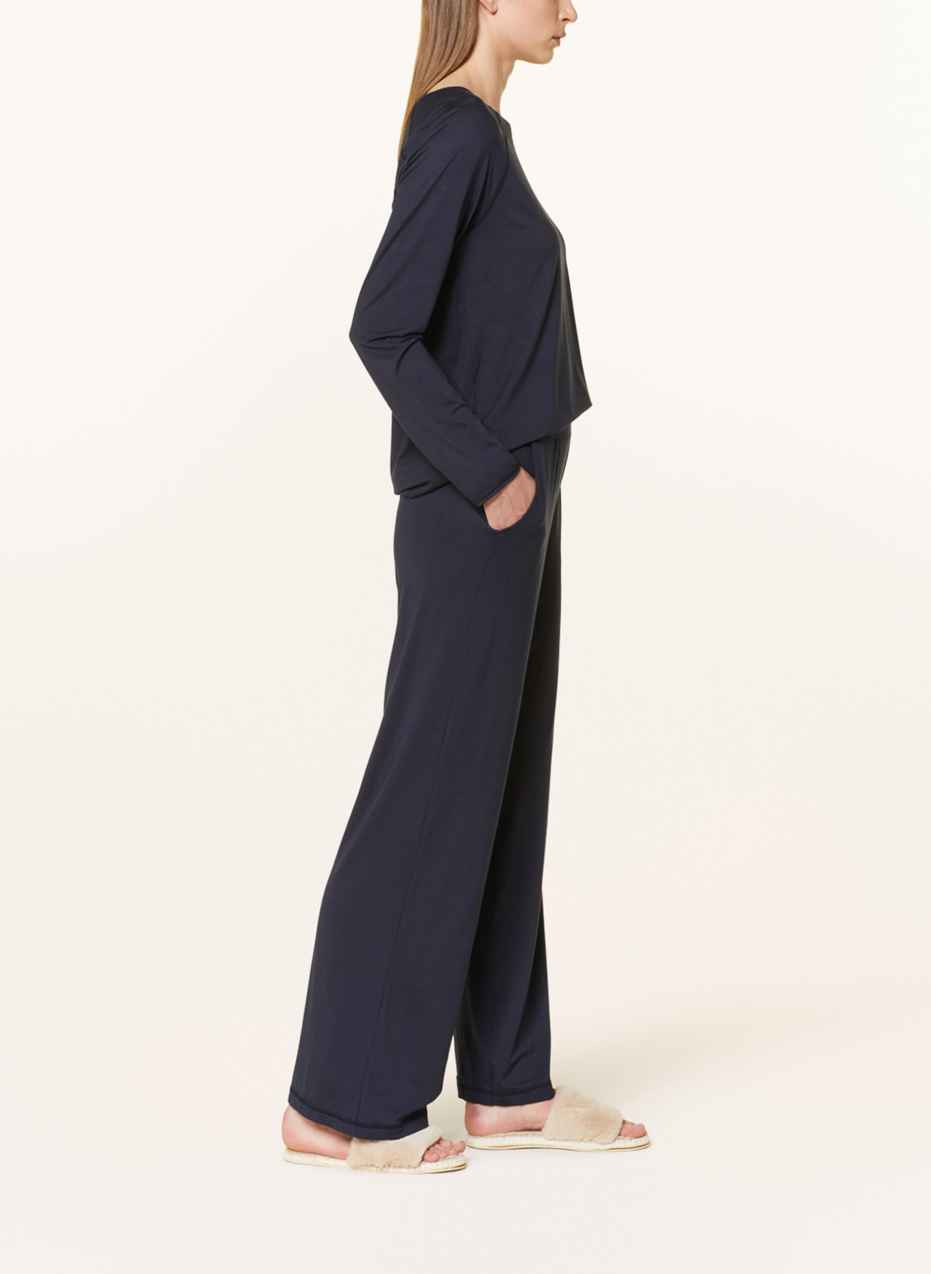 CALIDA Spodnie od piżamy DEEPSLEEPWEAR BALANCING, Kolor: GRANATOWY (Obrazek 4)