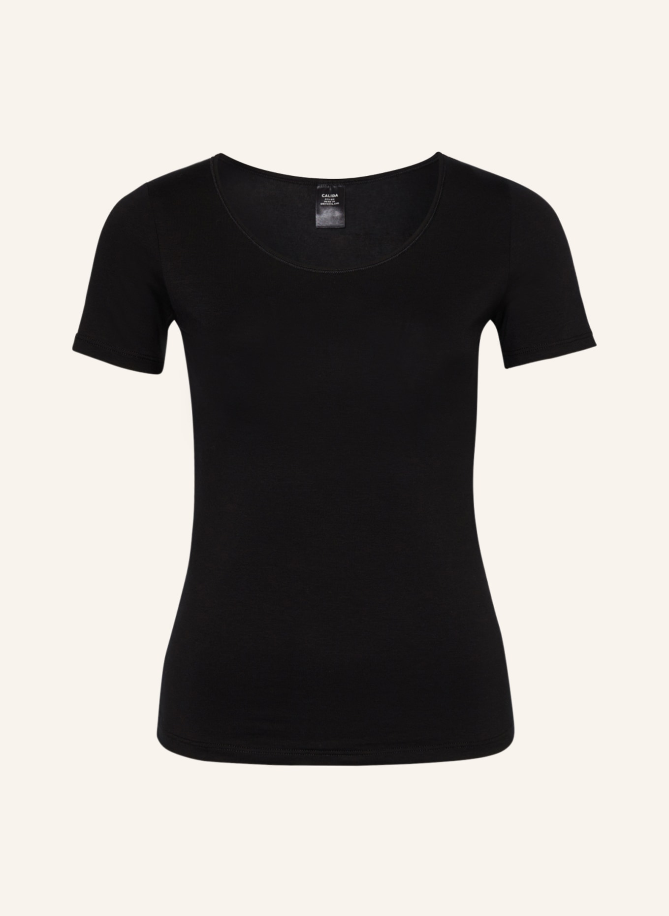 CALIDA T-Shirt NATURAL COMFORT, Farbe: SCHWARZ (Bild 1)