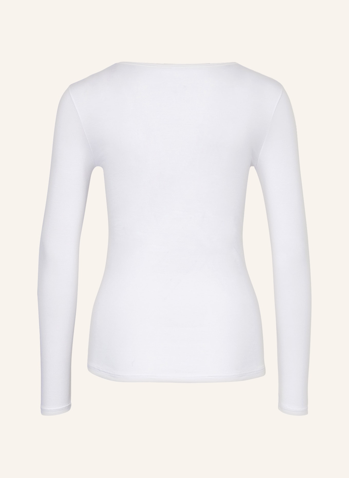 CALIDA Koszulka z długim rękawem NATURAL COMFORT, Kolor: BIAŁY (Obrazek 2)