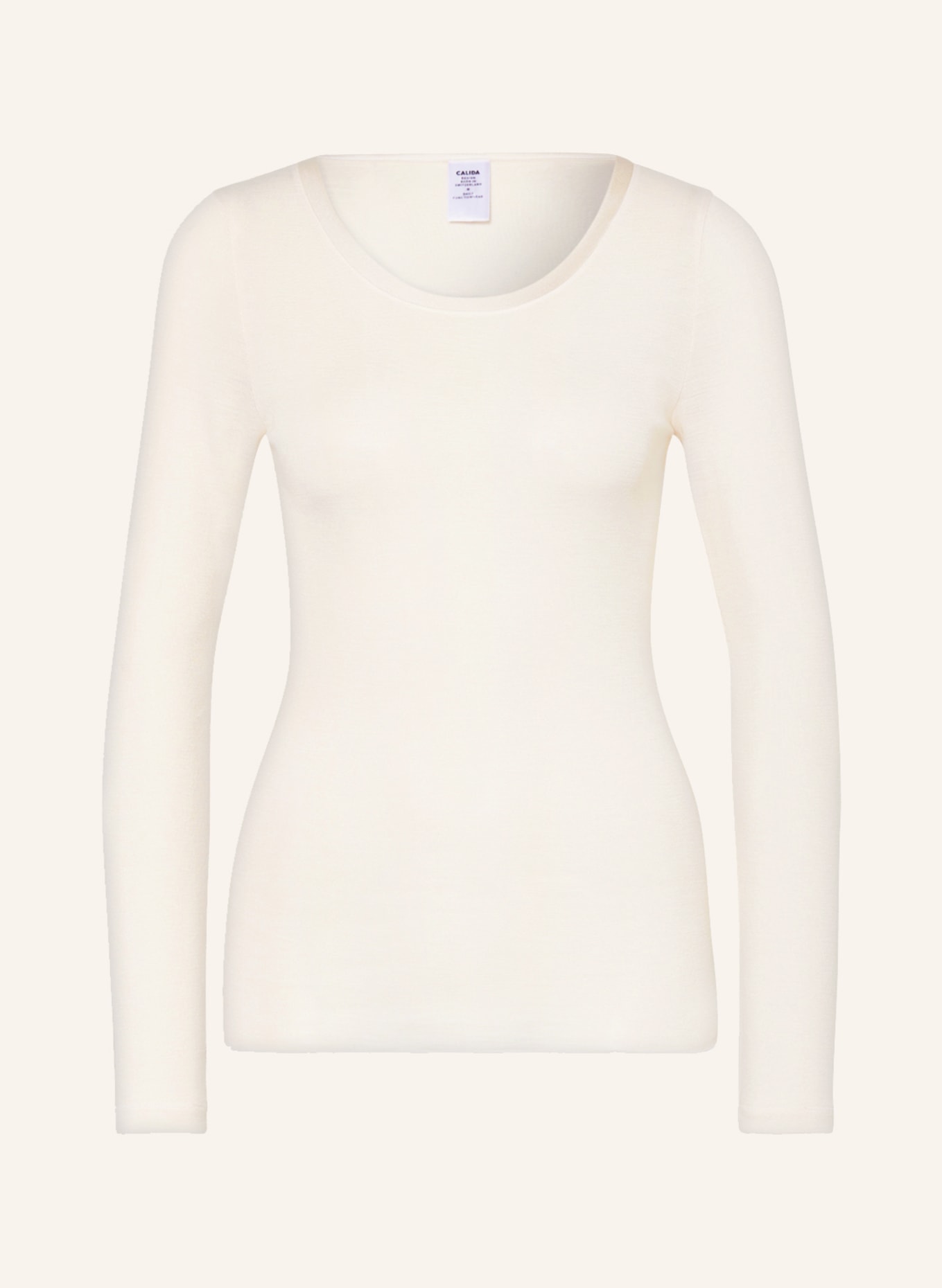 CALIDA Pohodlné domácí tričko TRUE CONFIDENCE s hedvábím, Barva: REŽNÁ (Obrázek 1)