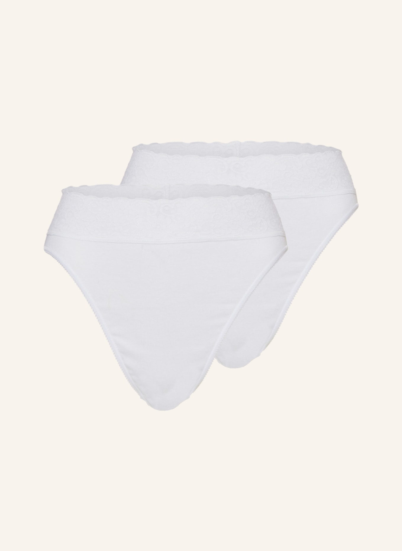 CALIDA Kalhotky panty ICONICS, 2 kusy v balení, Barva: BÍLÁ (Obrázek 1)