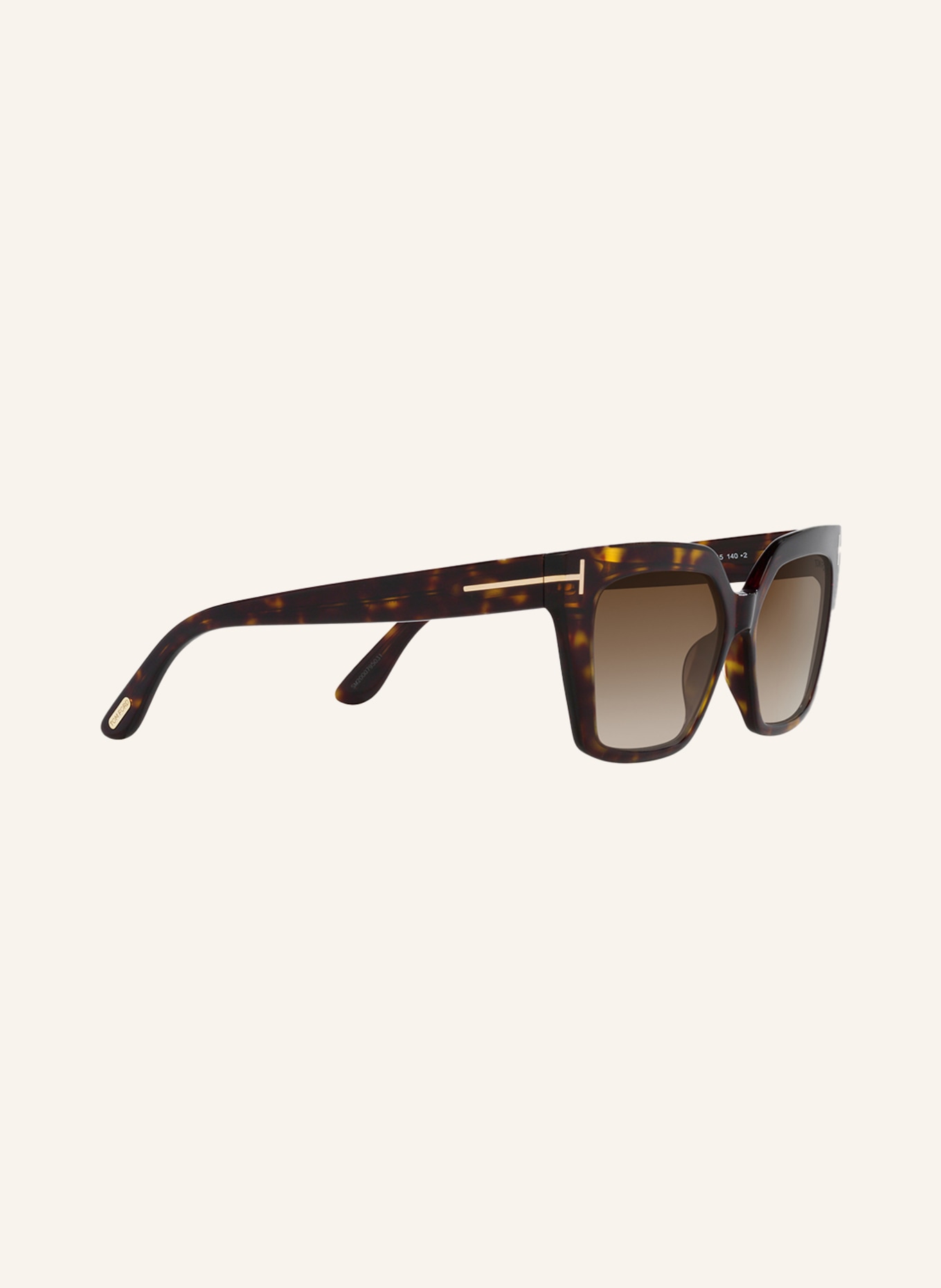 TOM FORD Zonnebril TR001637 WINONA: 4400D4 - HAVANA/ BRUIN VERLOOP