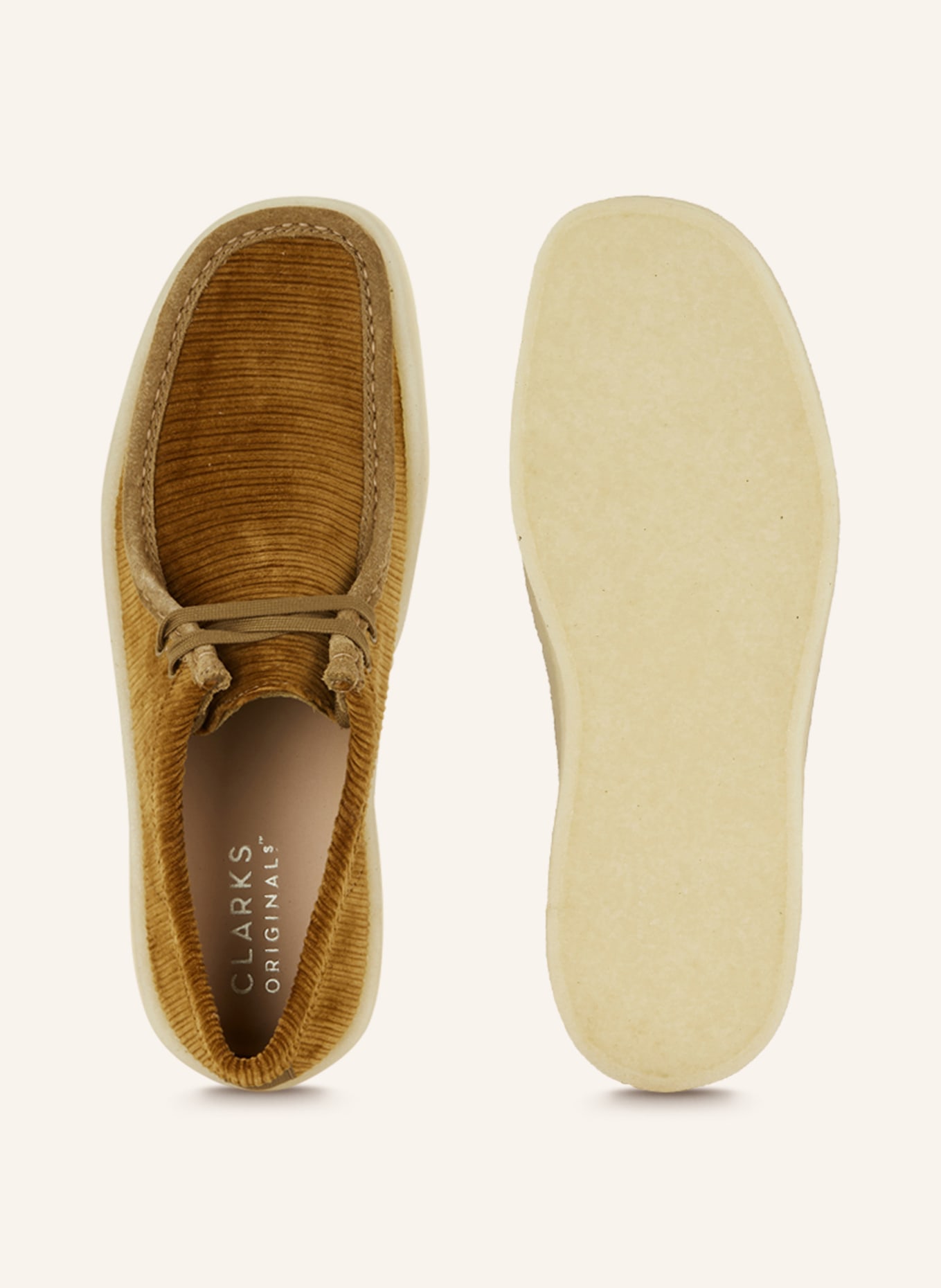 Clarks ORIGINALS Platform lace-up shoes WALLABEE CUP, Color: BROWN (Image 5)