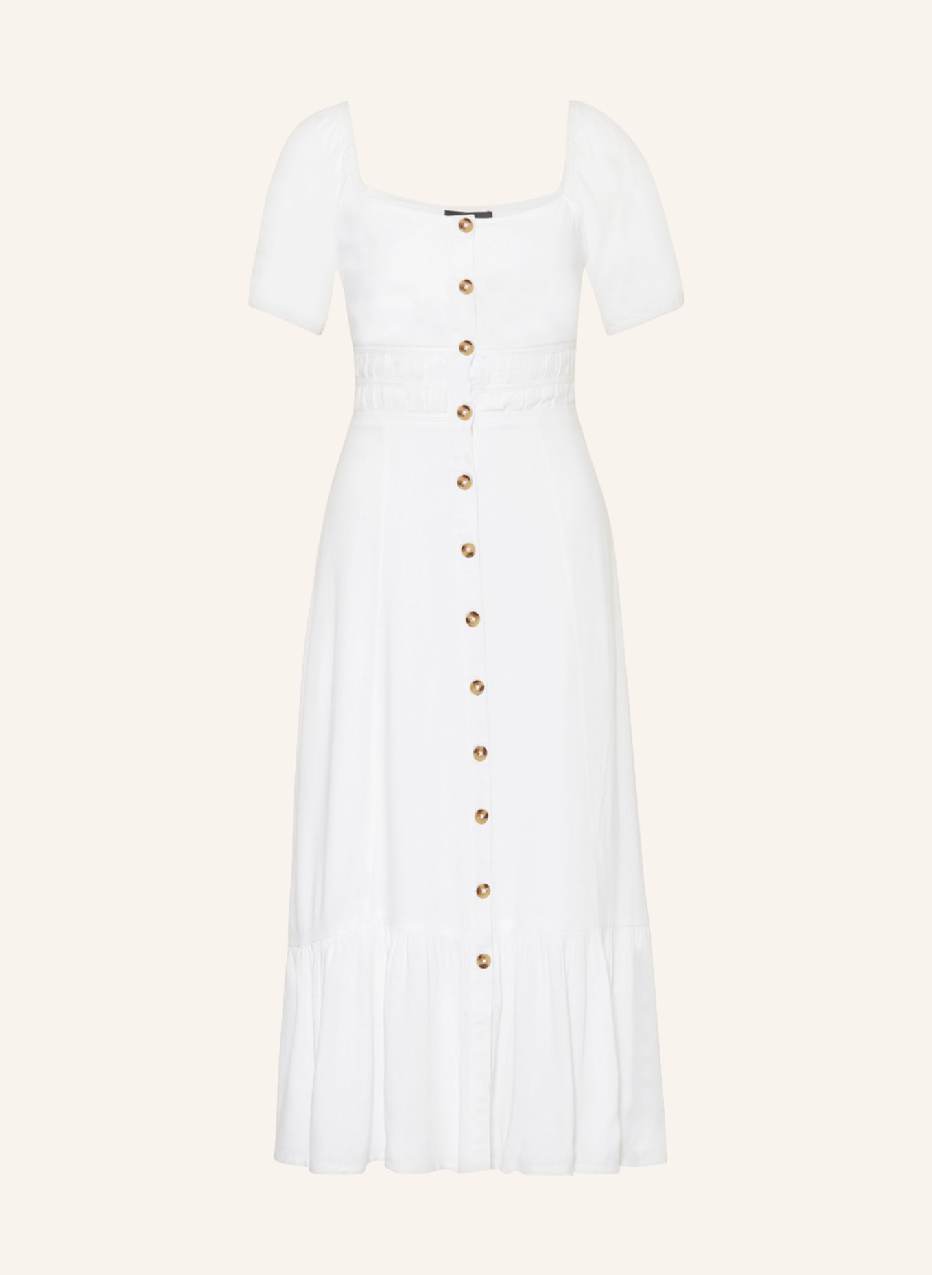 Phase Eight Dress MARIBELLA with linen, Color: WHITE (Image 1)
