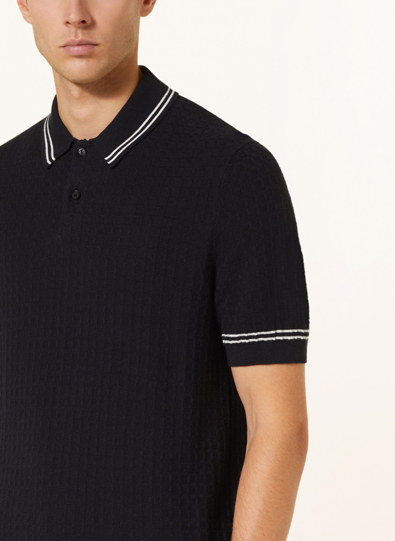 Ted baker black top polo