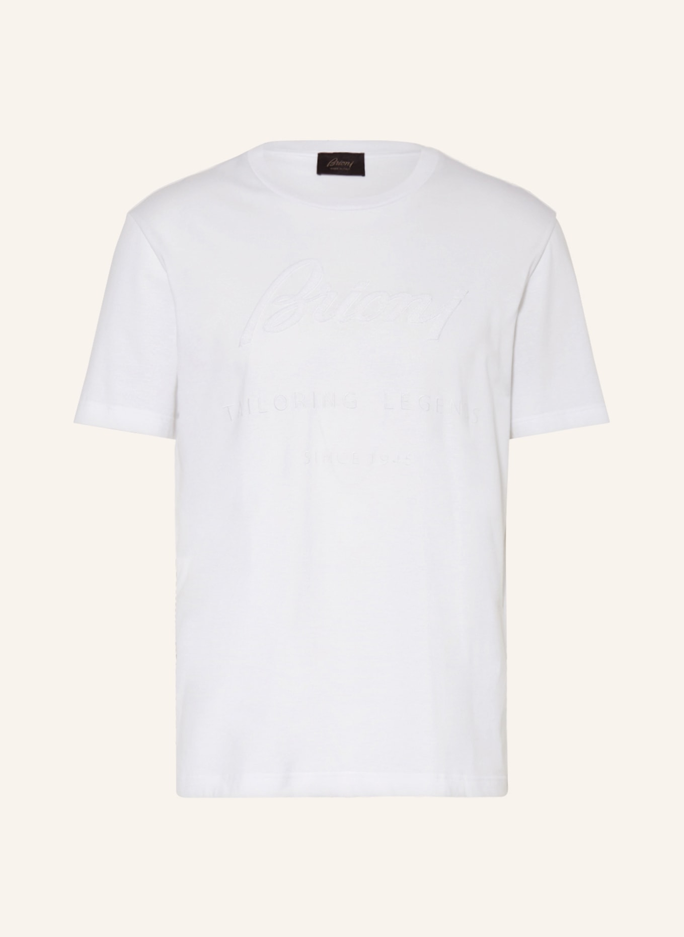 Brioni T-shirt, Color: WHITE (Image 1)