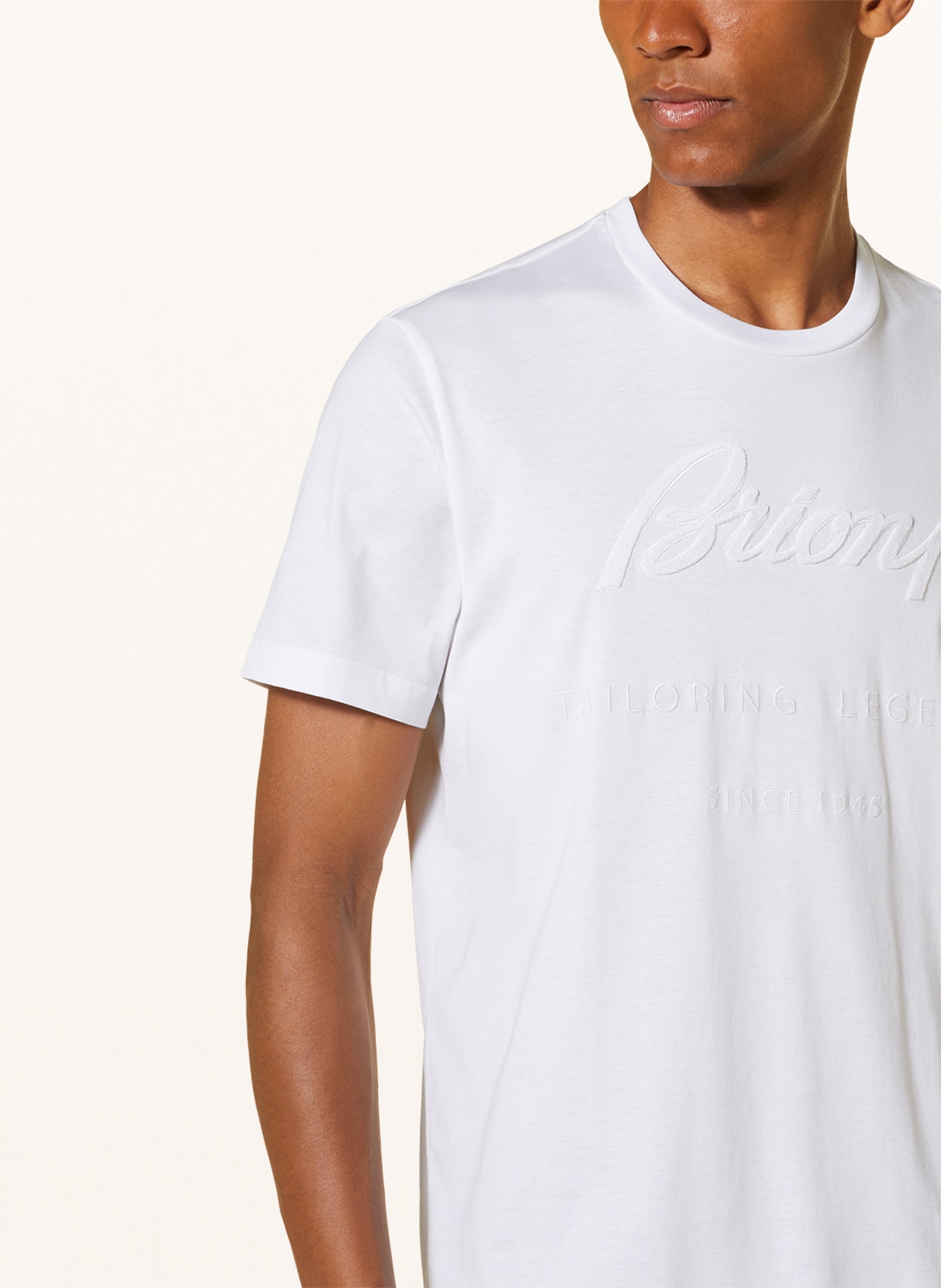 Brioni T-shirt, Color: WHITE (Image 4)