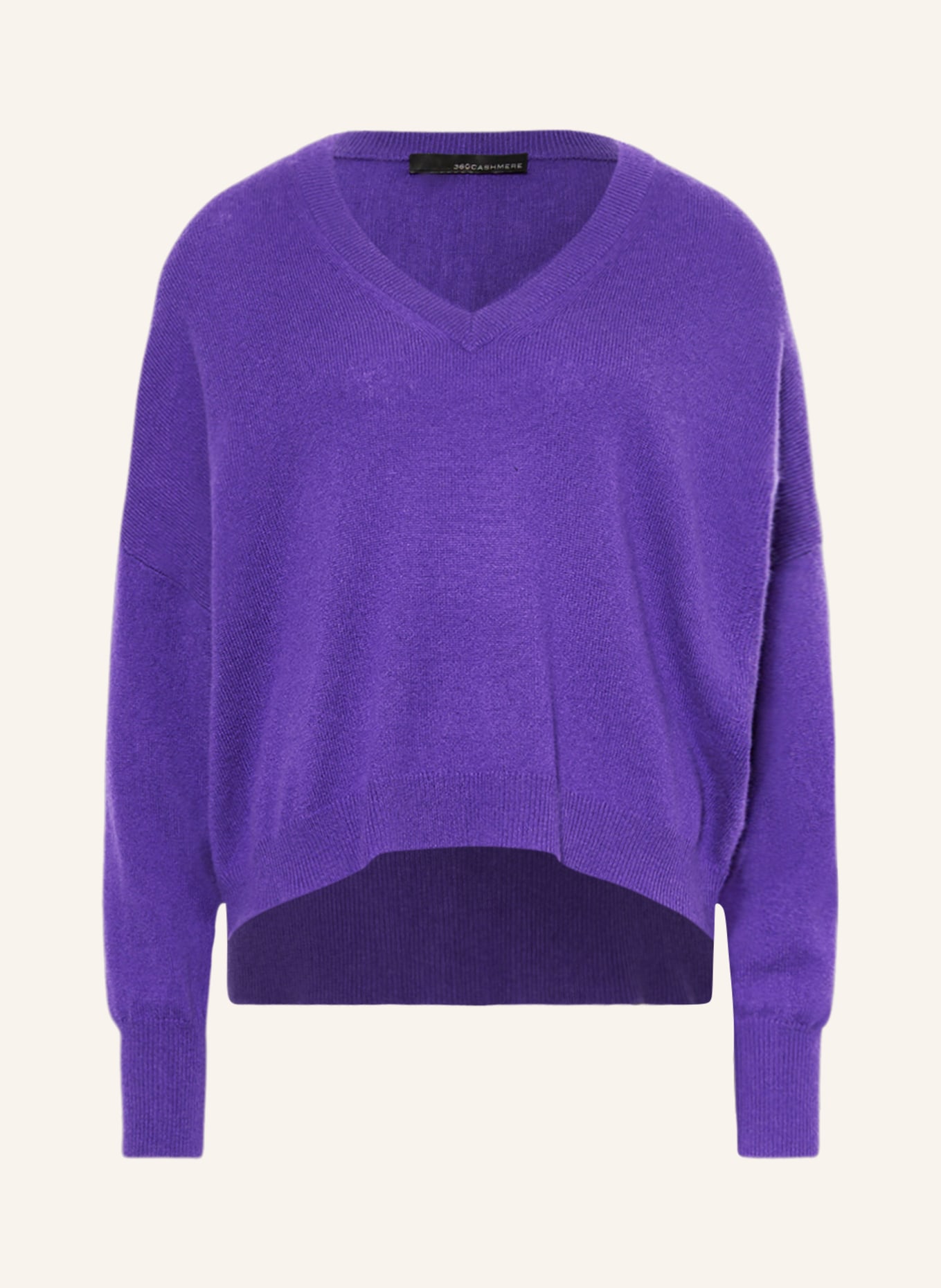 360CASHMERE Cashmere sweater CAMILLE, Color: PURPLE (Image 1)