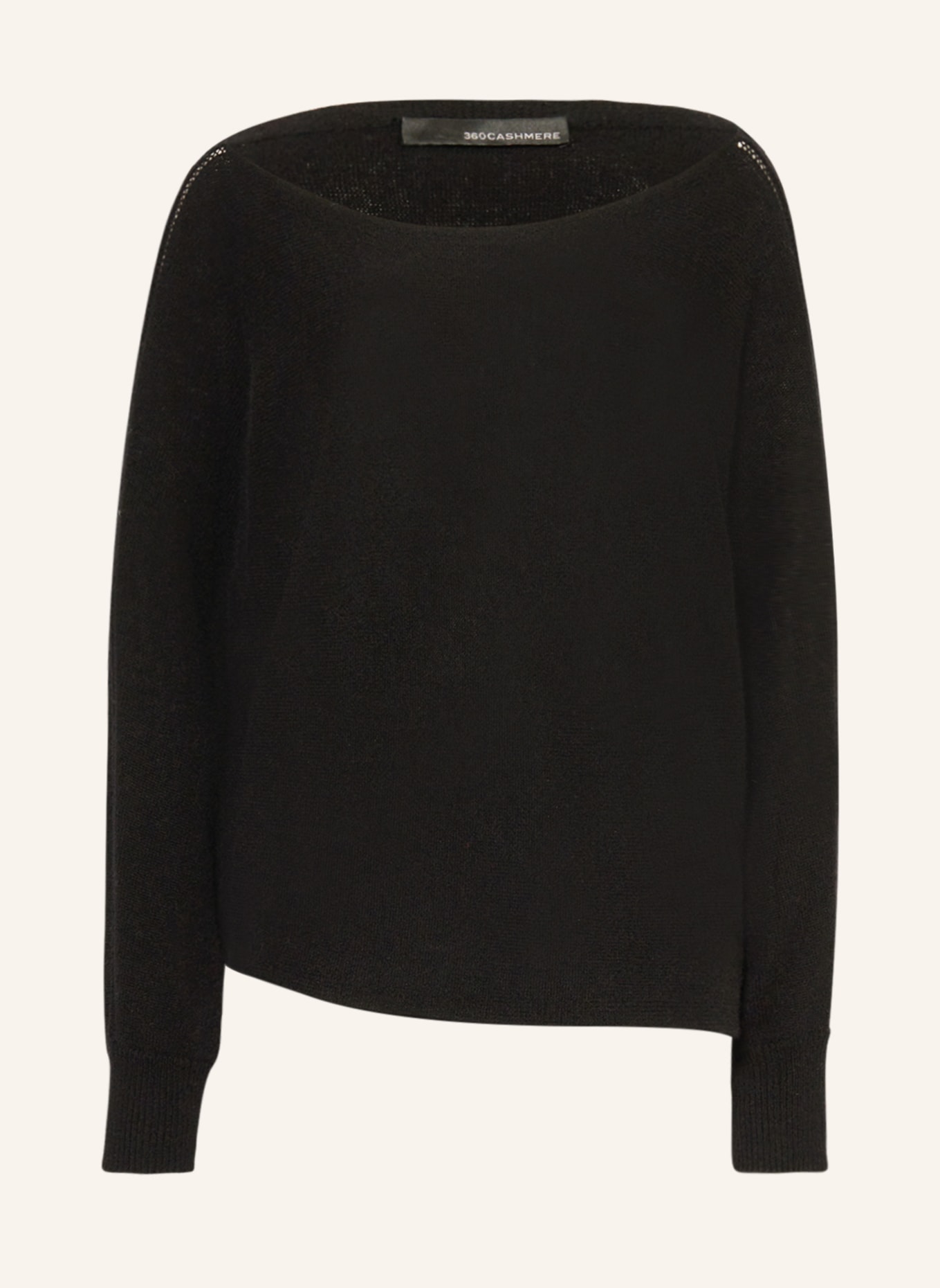 360CASHMERE Cashmere sweater MARYLIN, Color: BLACK (Image 1)