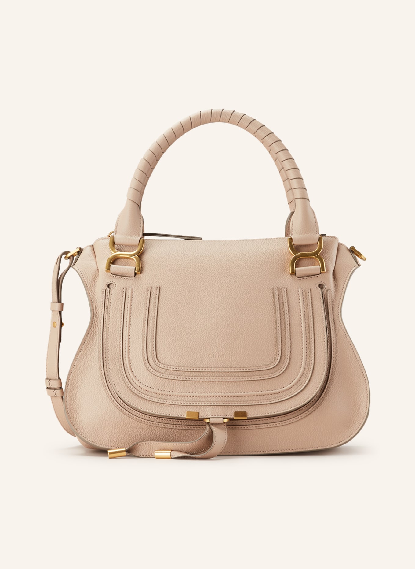 Chloé Handbag MARCIE MEDIUM, Color: NOMAD BEIGE (Image 1)