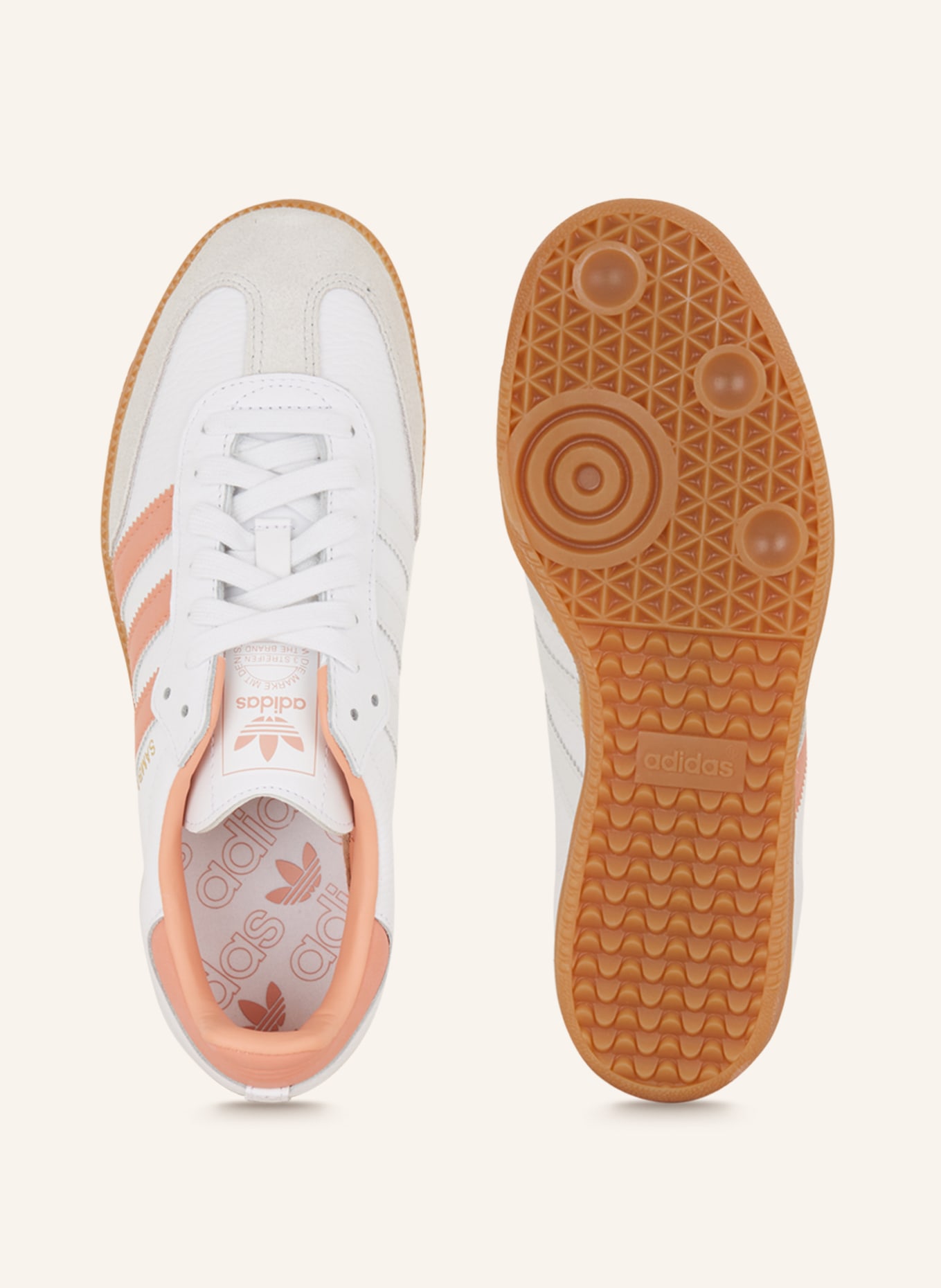 adidas Originals Sneaker SAMBA OG, Farbe: WEISS/ ROSA (Bild 5)
