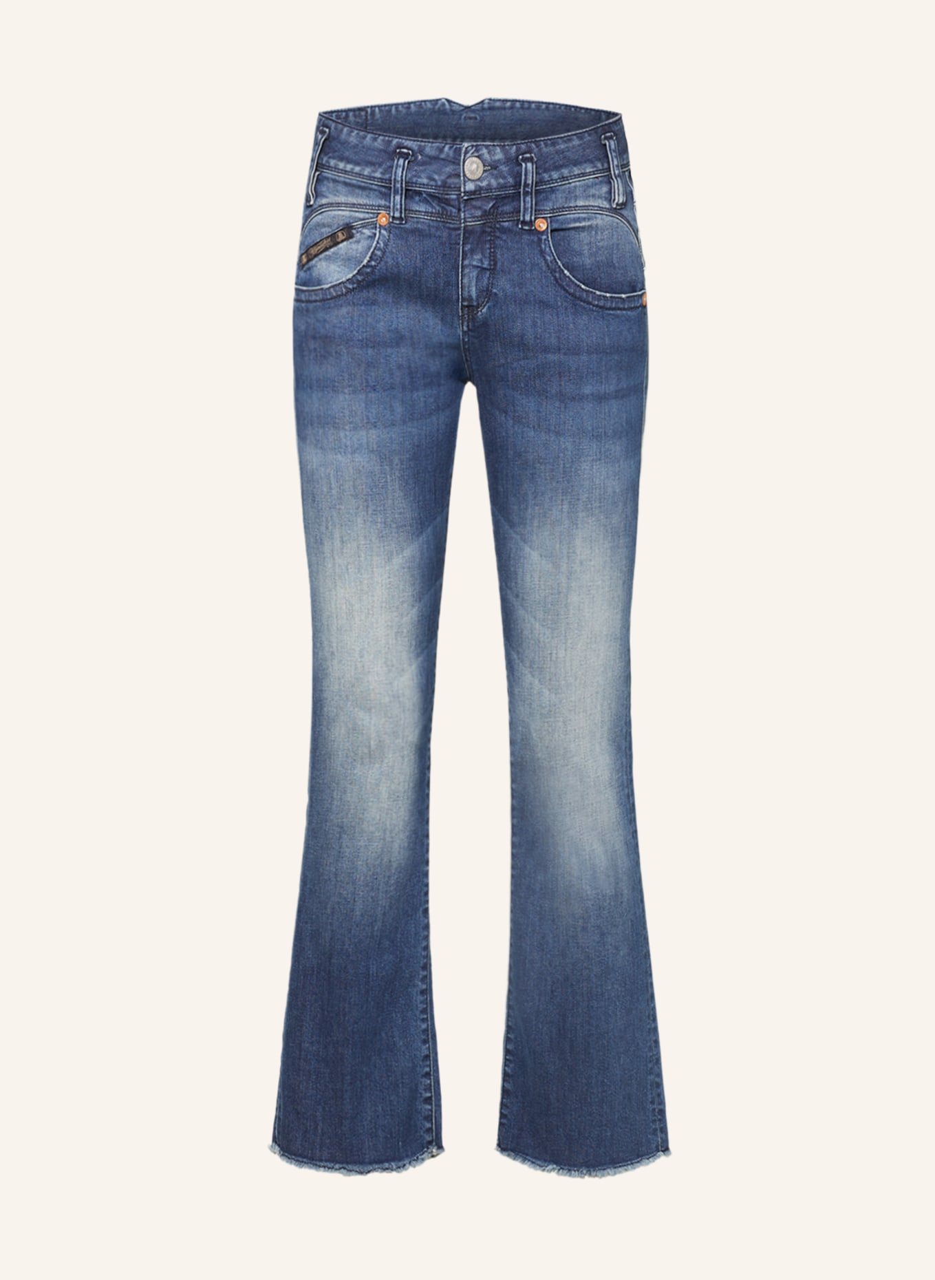 Herrlicher Bootcut Jeans PEARL, Farbe: 603 blue core (Bild 1)