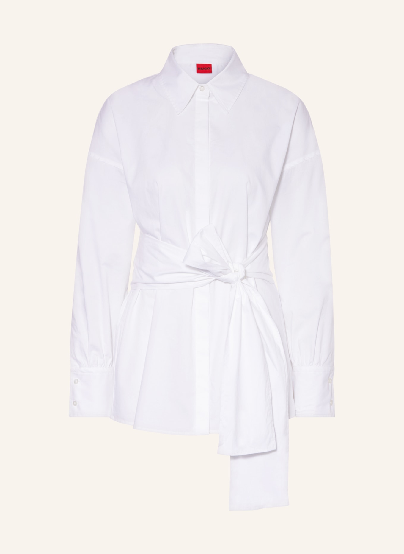 HUGO Shirt blouse EILISHA, Color: WHITE (Image 1)
