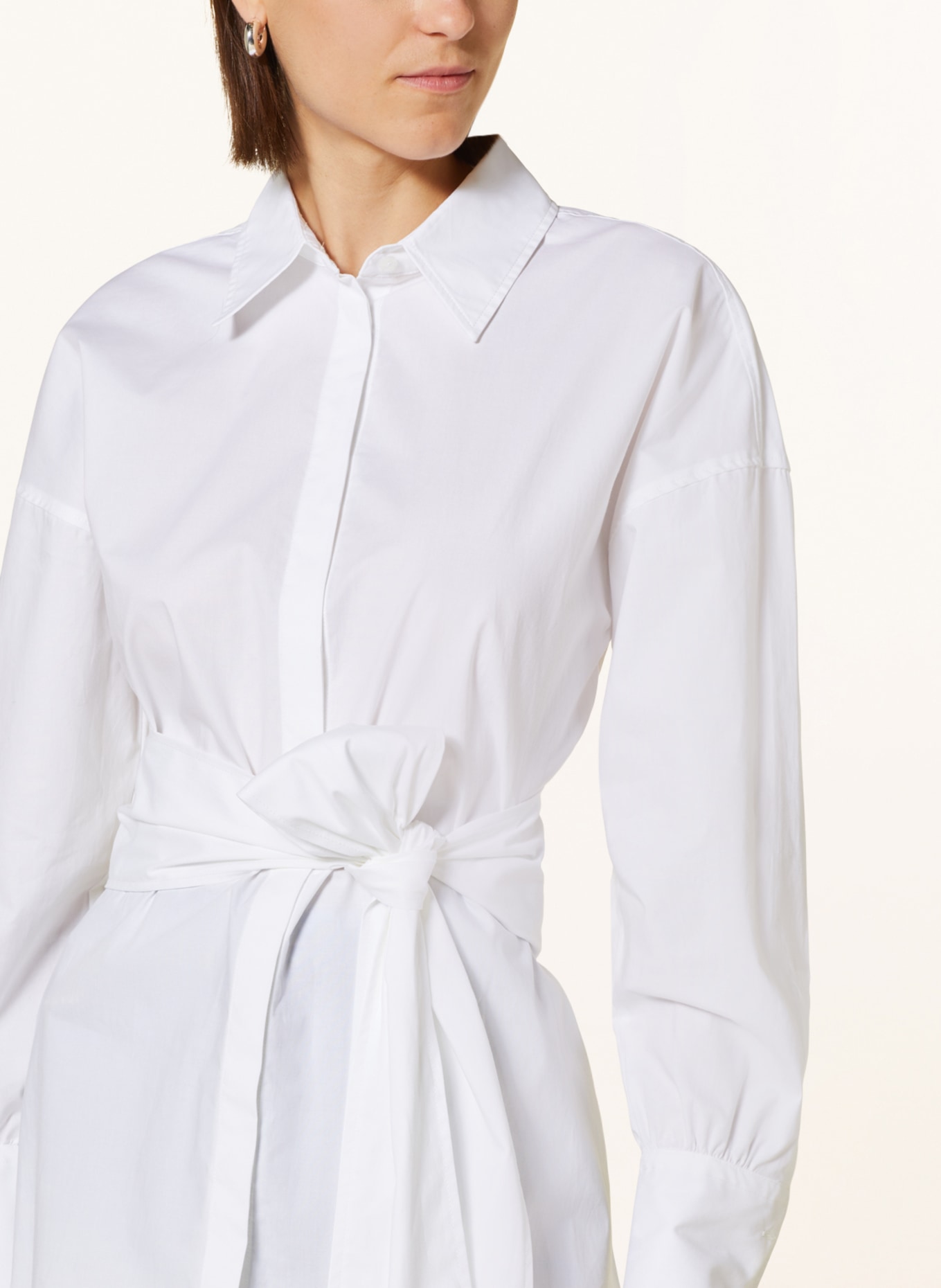 HUGO Shirt blouse EILISHA, Color: WHITE (Image 4)