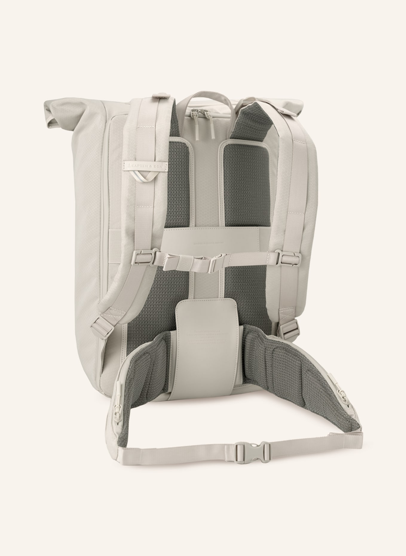 KAPTEN & SON Backpack BANFF 28 l with laptop compartment, Color: LIGHT BROWN (Image 3)
