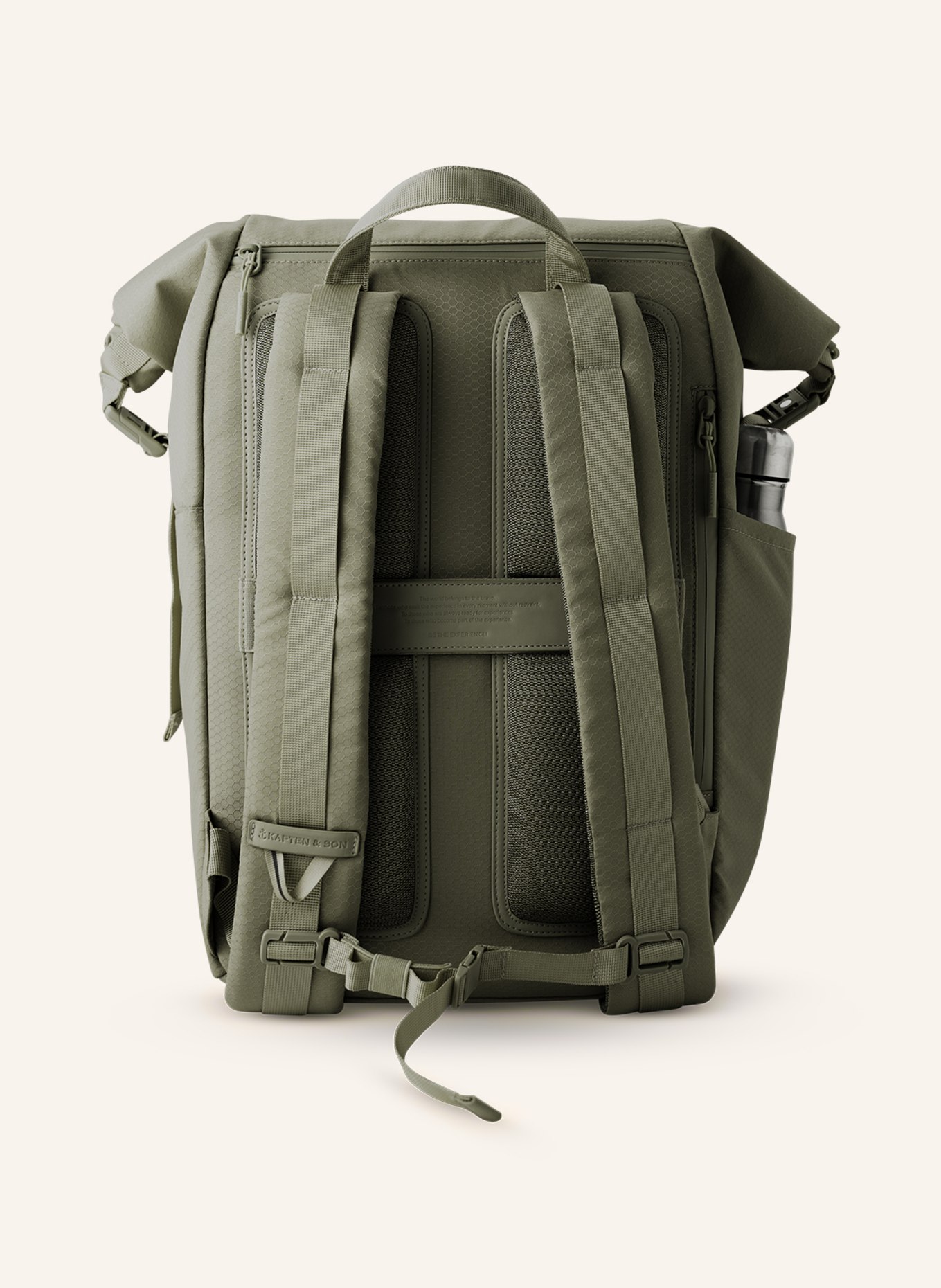 KAPTEN & SON Backpack YOHO 24 l with laptop compartment, Color: OLIVE (Image 3)