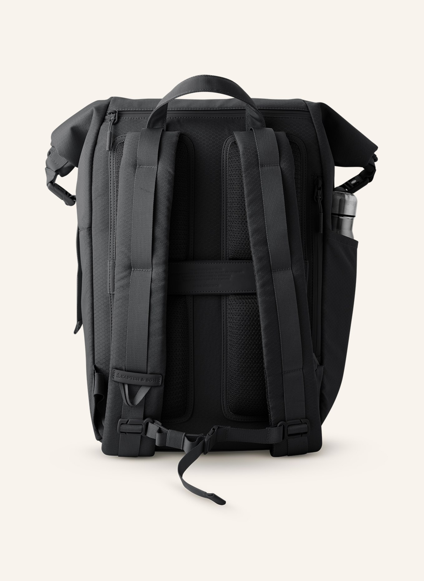 KAPTEN & SON Backpack YOHO 24 l with laptop compartment, Color: BLACK (Image 3)