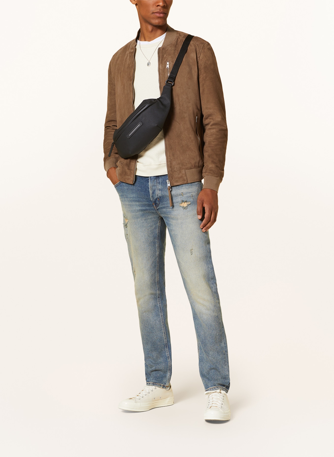 HORIZN STUDIOS Gürteltasche SOFO: SCHWARZ