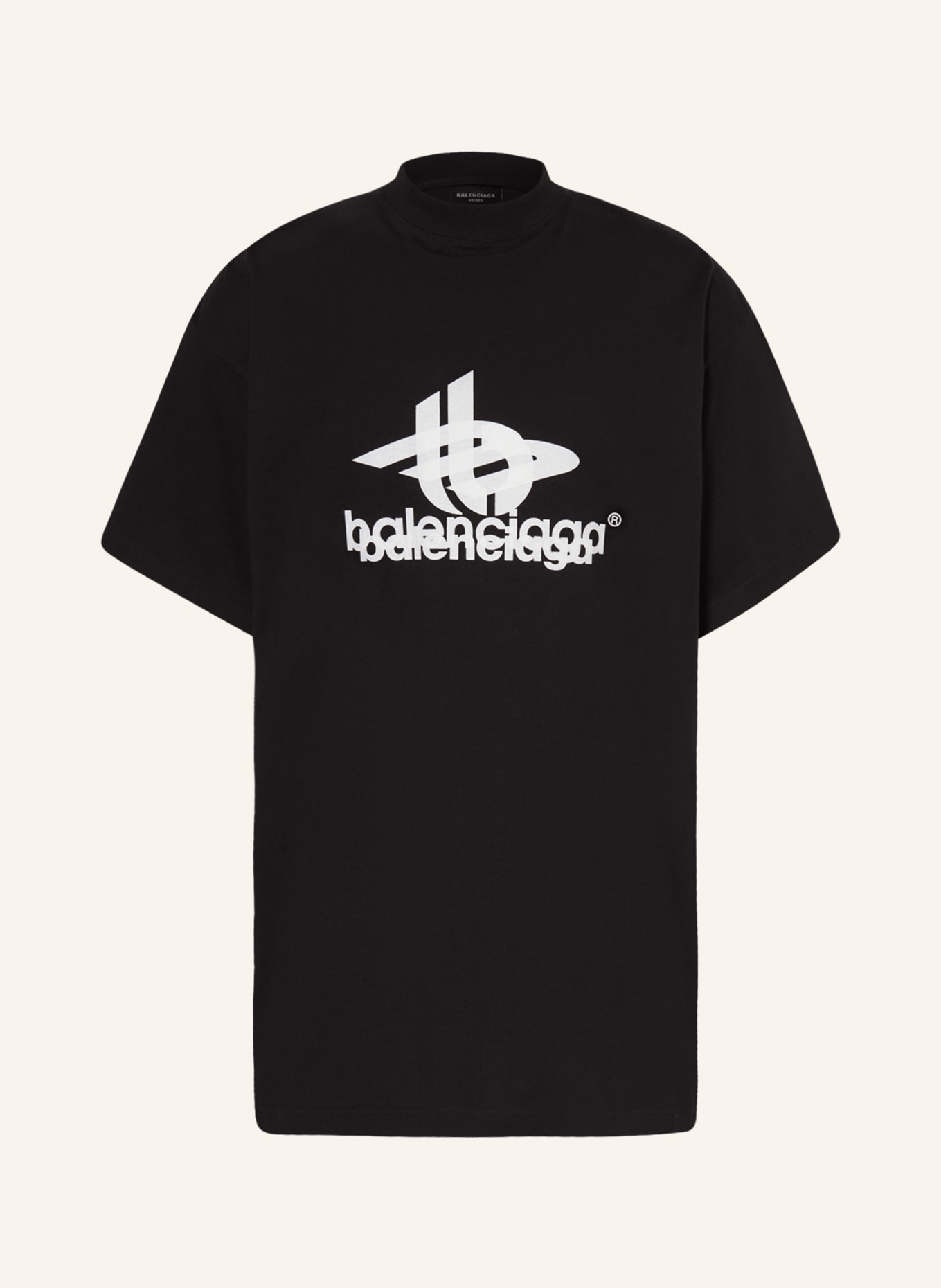 BALENCIAGA Oversized-Shirt, Farbe: SCHWARZ/ WEISS (Bild 1)